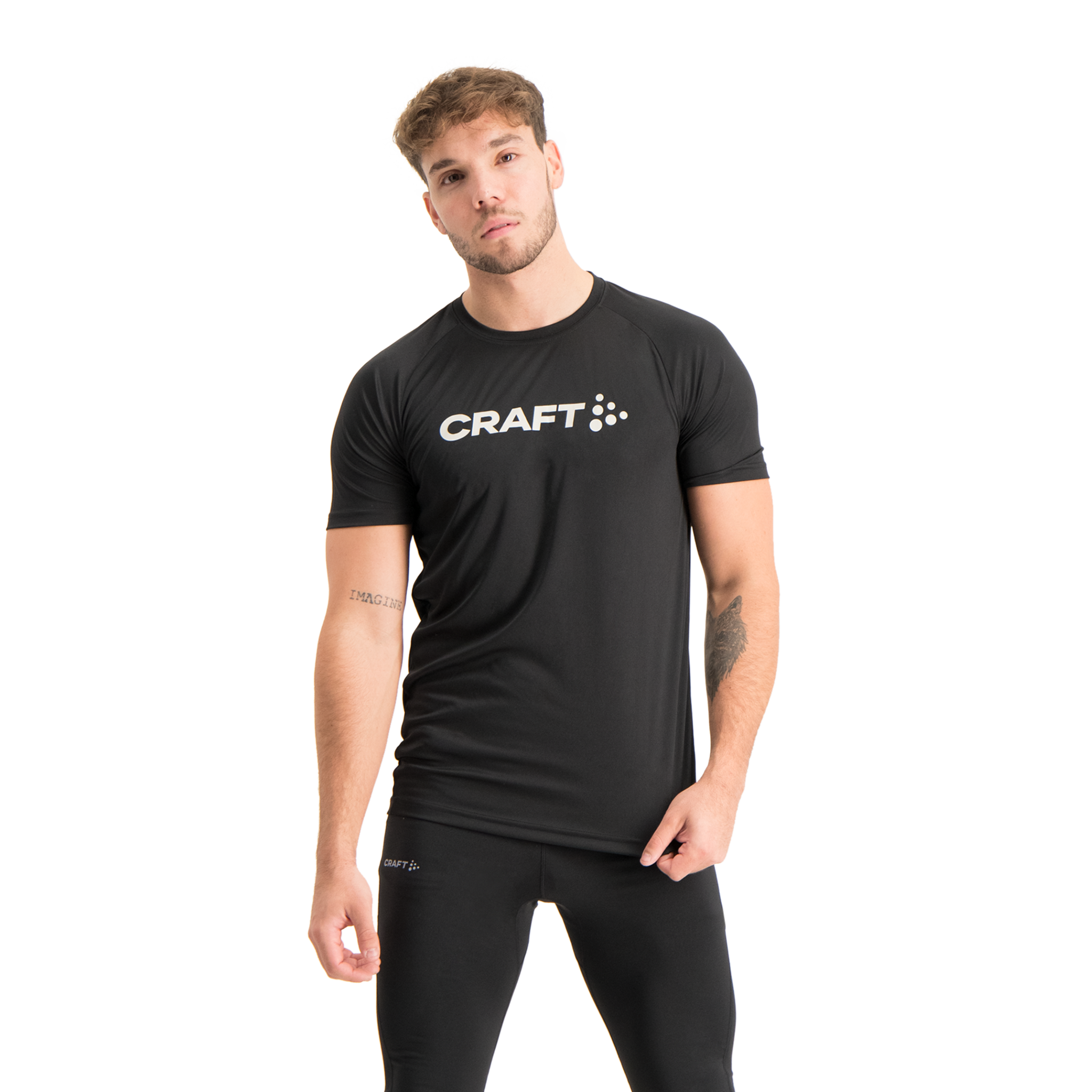 Мужская футболка с логотипом Craft Core Essence