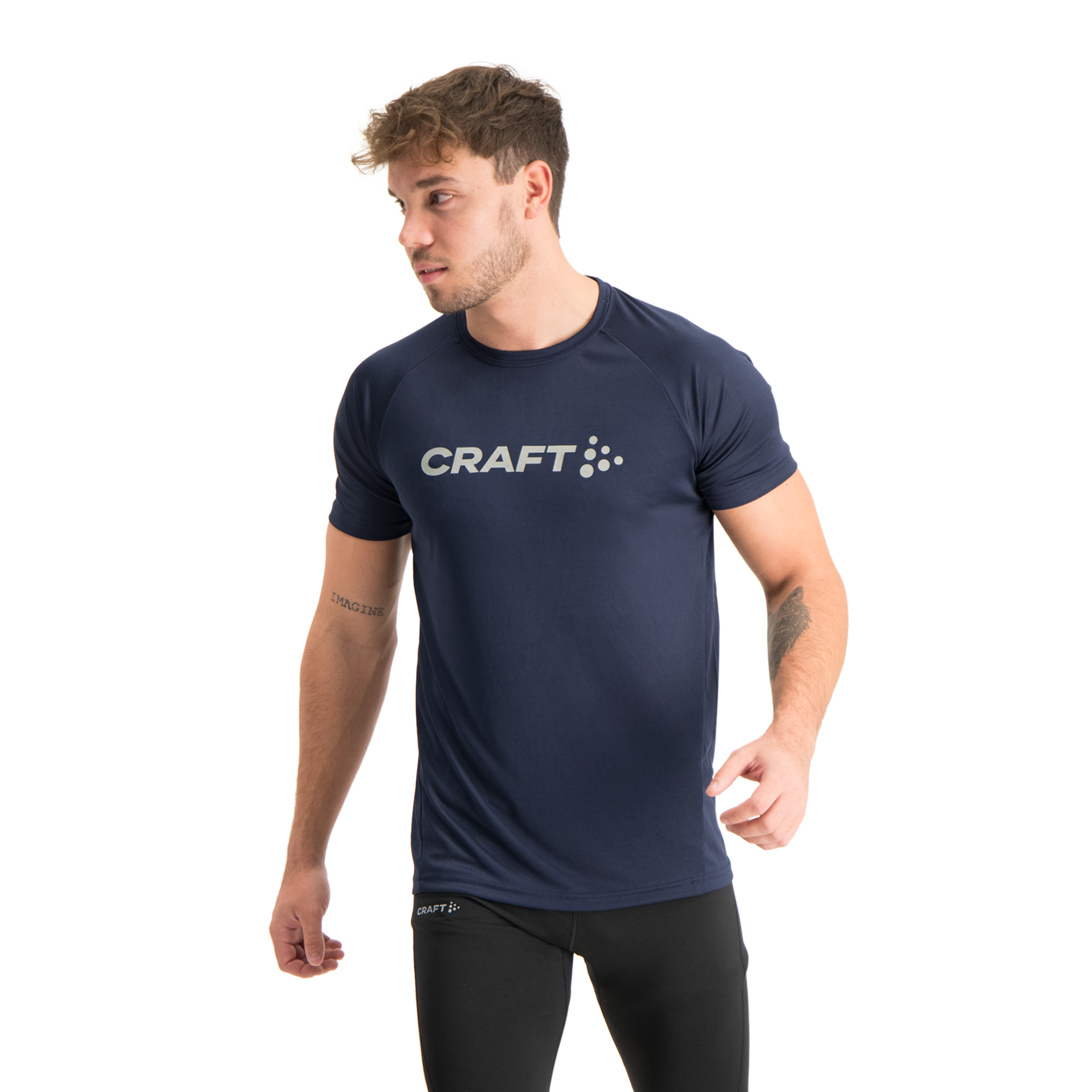 Мужская футболка с логотипом Craft Core Essence