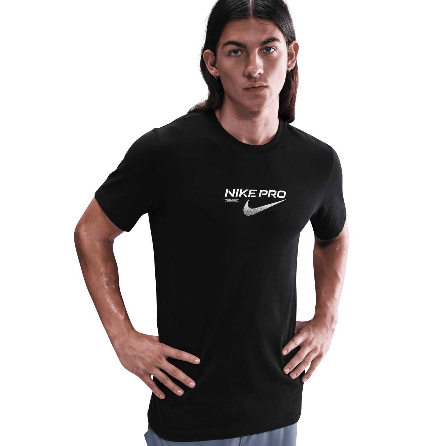 Nike Dri-FIT Tee Pro Training, мужская тренировочная рубашка
