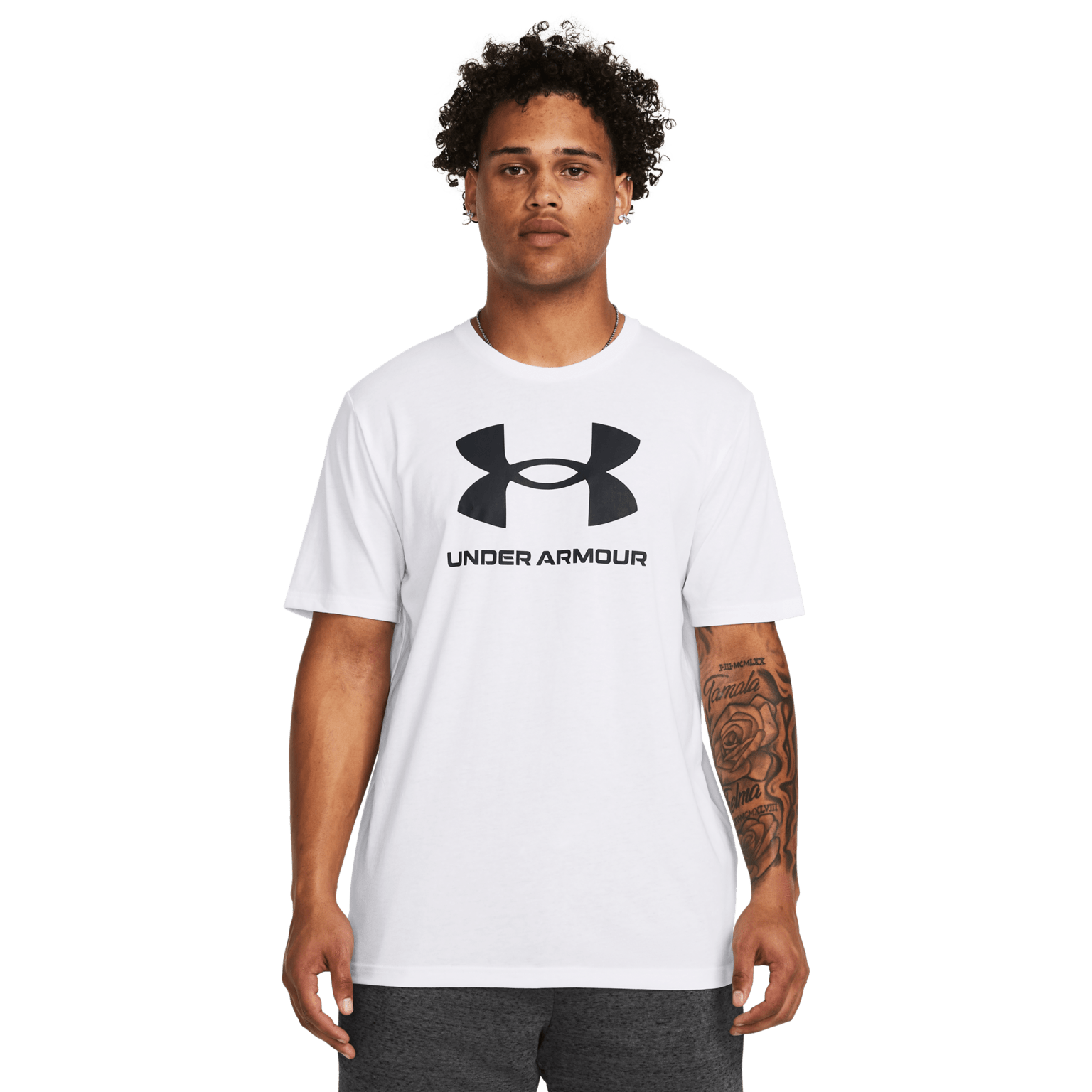 Мужская футболка с коротким рукавом Under Armour Sportstyle с обновленным логотипом