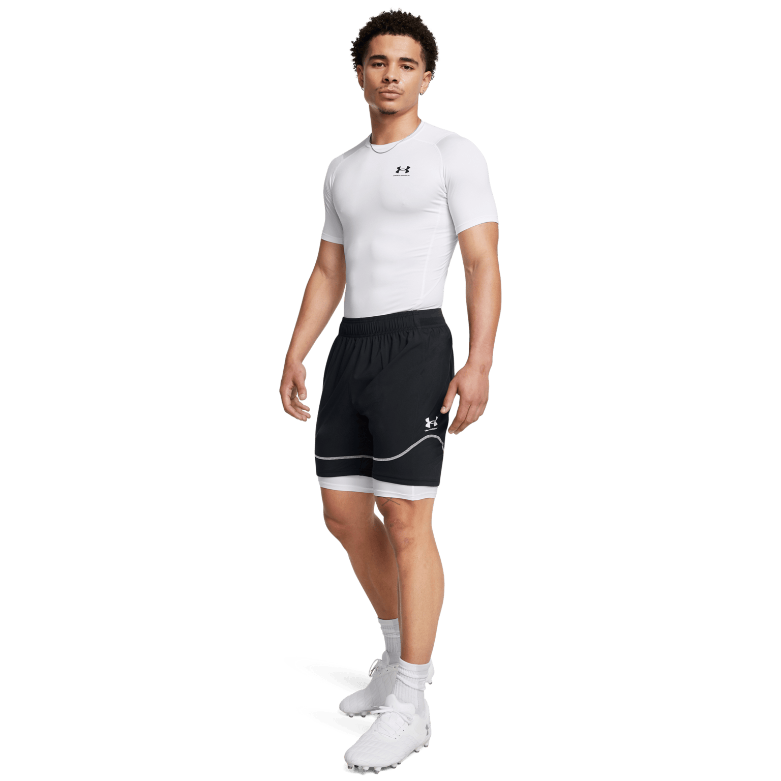 Under Armour HeatGear® Armor Comp Short Sleeve, мужская компрессионная рубашка