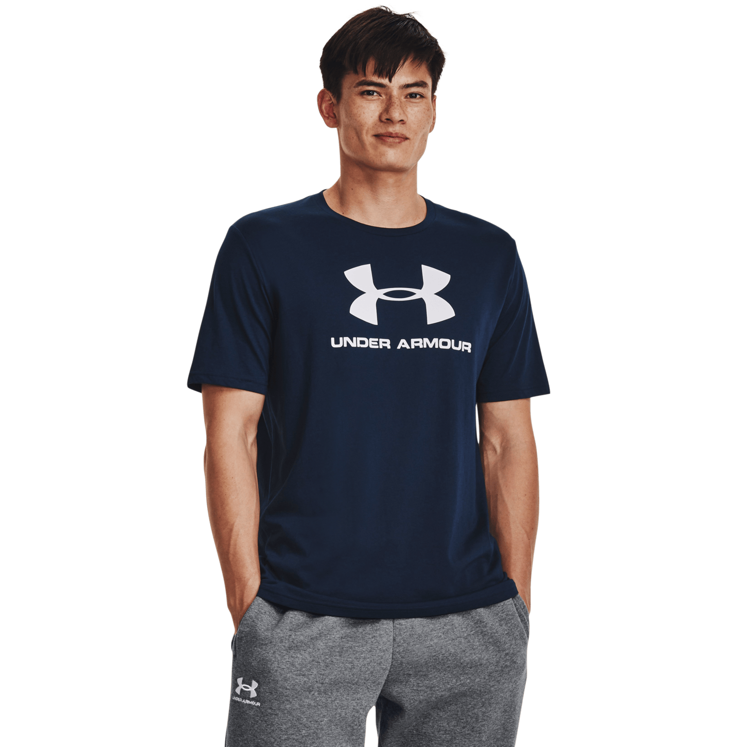 Мужская тренировочная рубашка с коротким рукавом Under Armour Sportstyle Logo