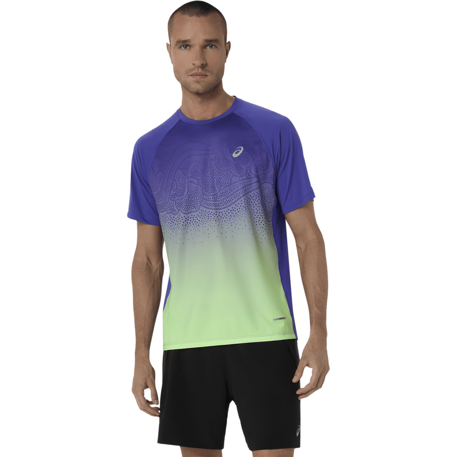 Asics Road Fade Ss Top, мужская тренировочная рубашка