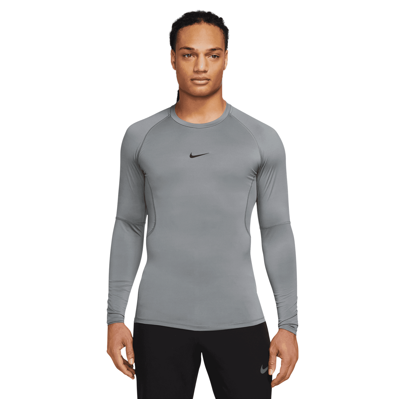 Мужская тренировочная рубашка Nike Pro Dri-FIT Tight Top с длинным рукавом