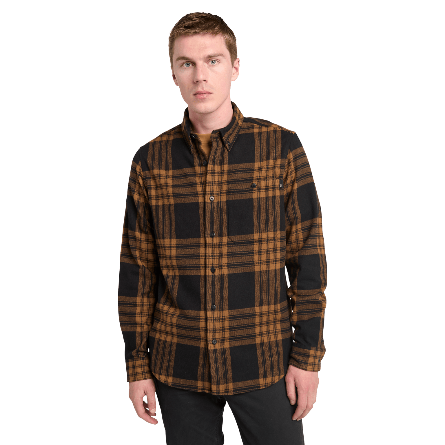 Timberland Midweight Flannel Chec, фланелевая рубашка