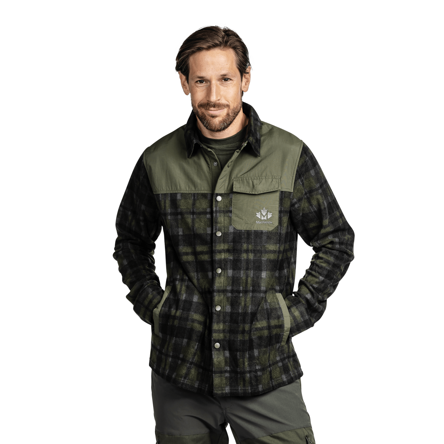 Mackenzie MacMillan Hunter Fleece Shirt, флисовая рубашка