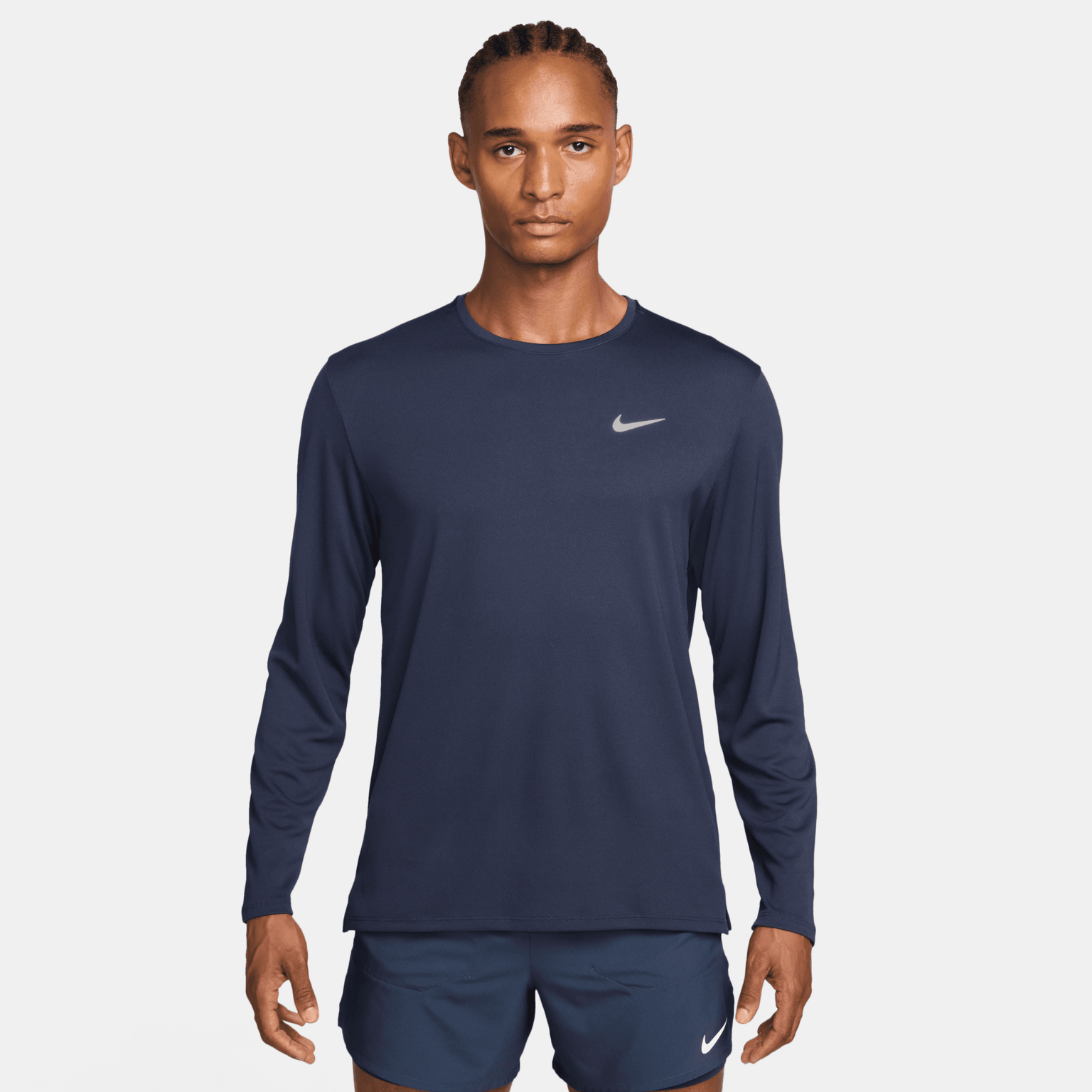 Мужская тренировочная рубашка Nike Dri-FIT UV Miler Top с длинным рукавом