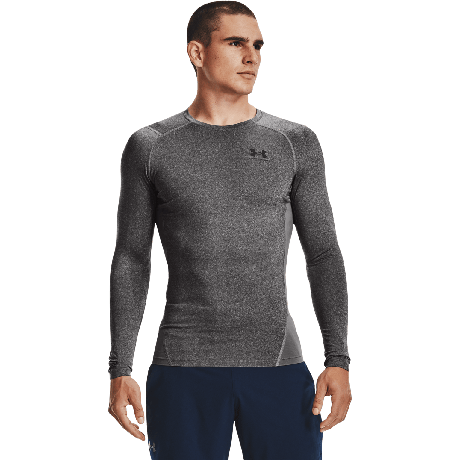 Under Armour HeatGear® Armor Comp Long Sleeve, мужская компрессионная рубашка