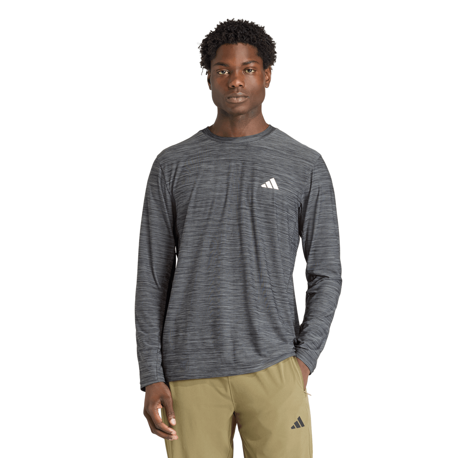 adidas We Flex Ls T, Мужская тренировочная рубашка