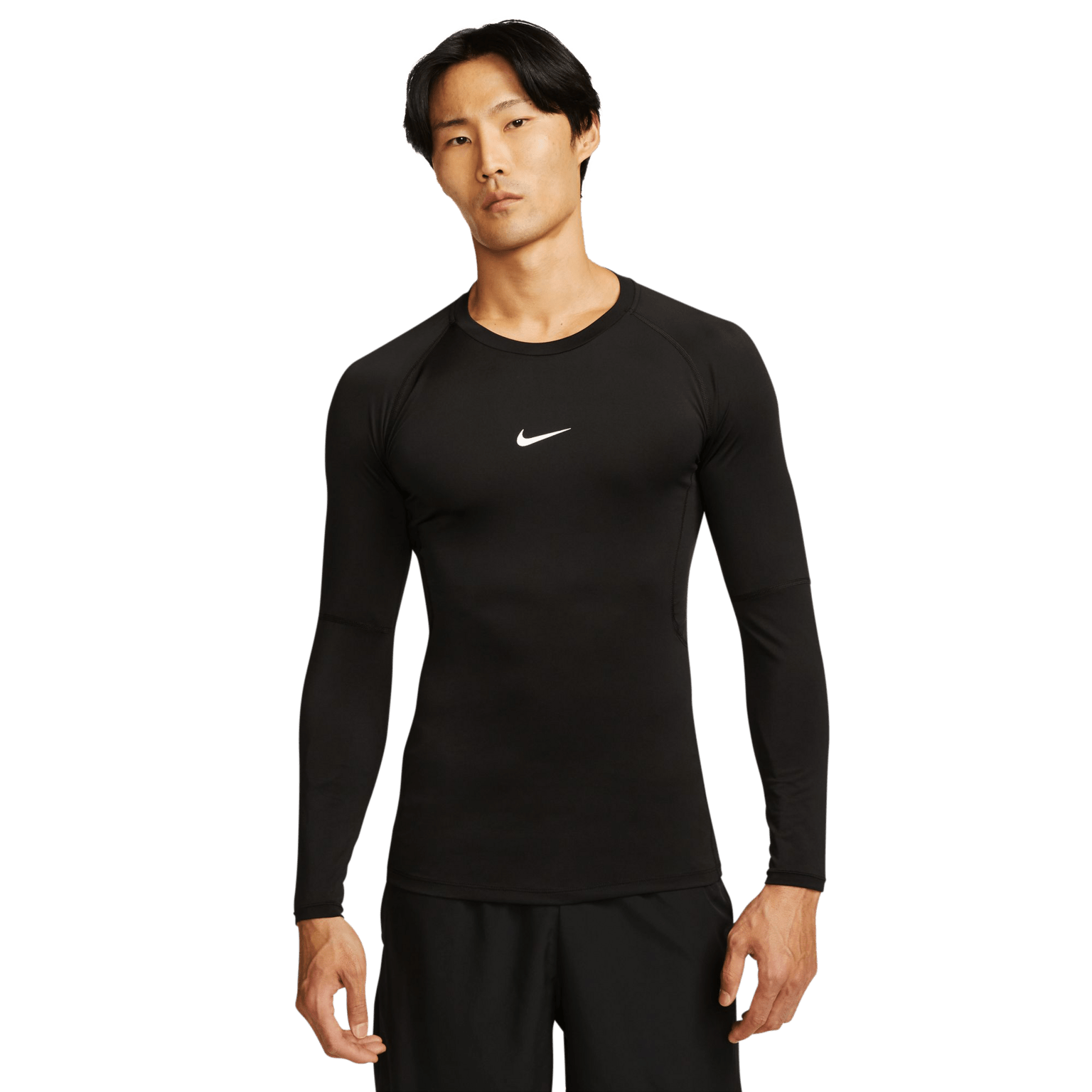 Мужская тренировочная рубашка Nike Pro Dri-FIT Tight Top с длинным рукавом
