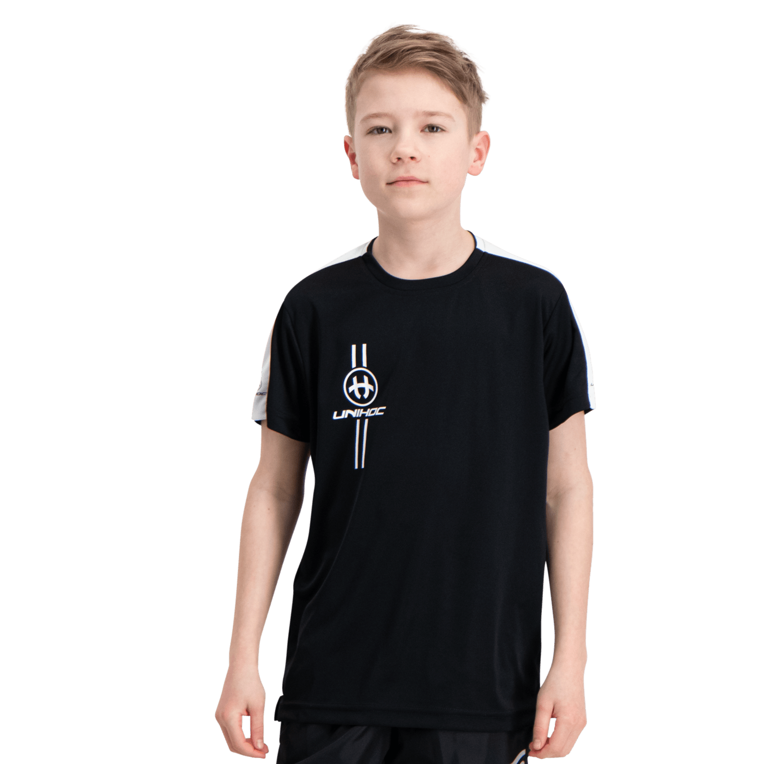 Футболка Unihoc ARROW 25/26, молодежная тренировочная футболка