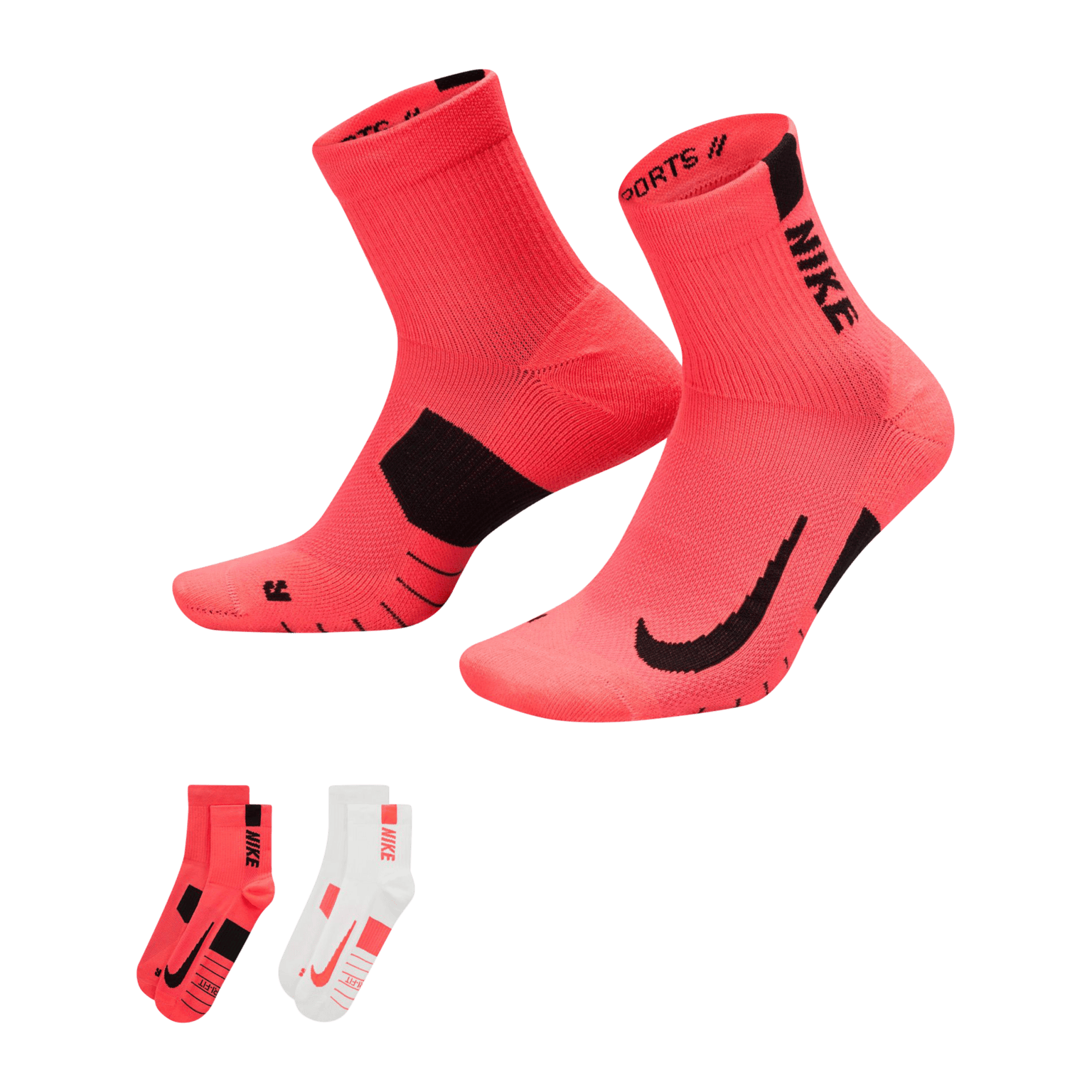 Nike Multiplier Ankle, тренировочные носки половинной длины