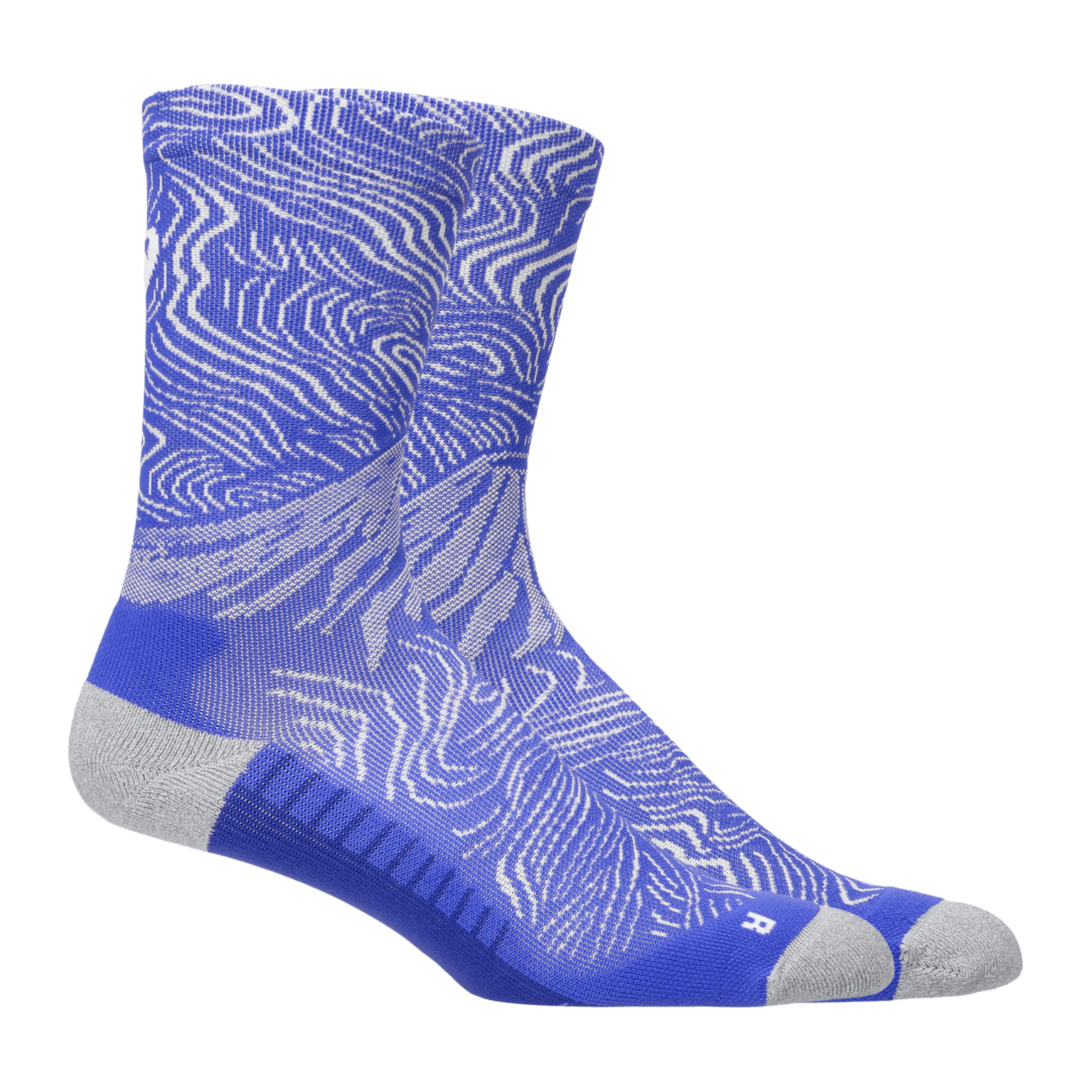 Носки Asics Fujitrail Graphic Crew, носки для бега, унисекс