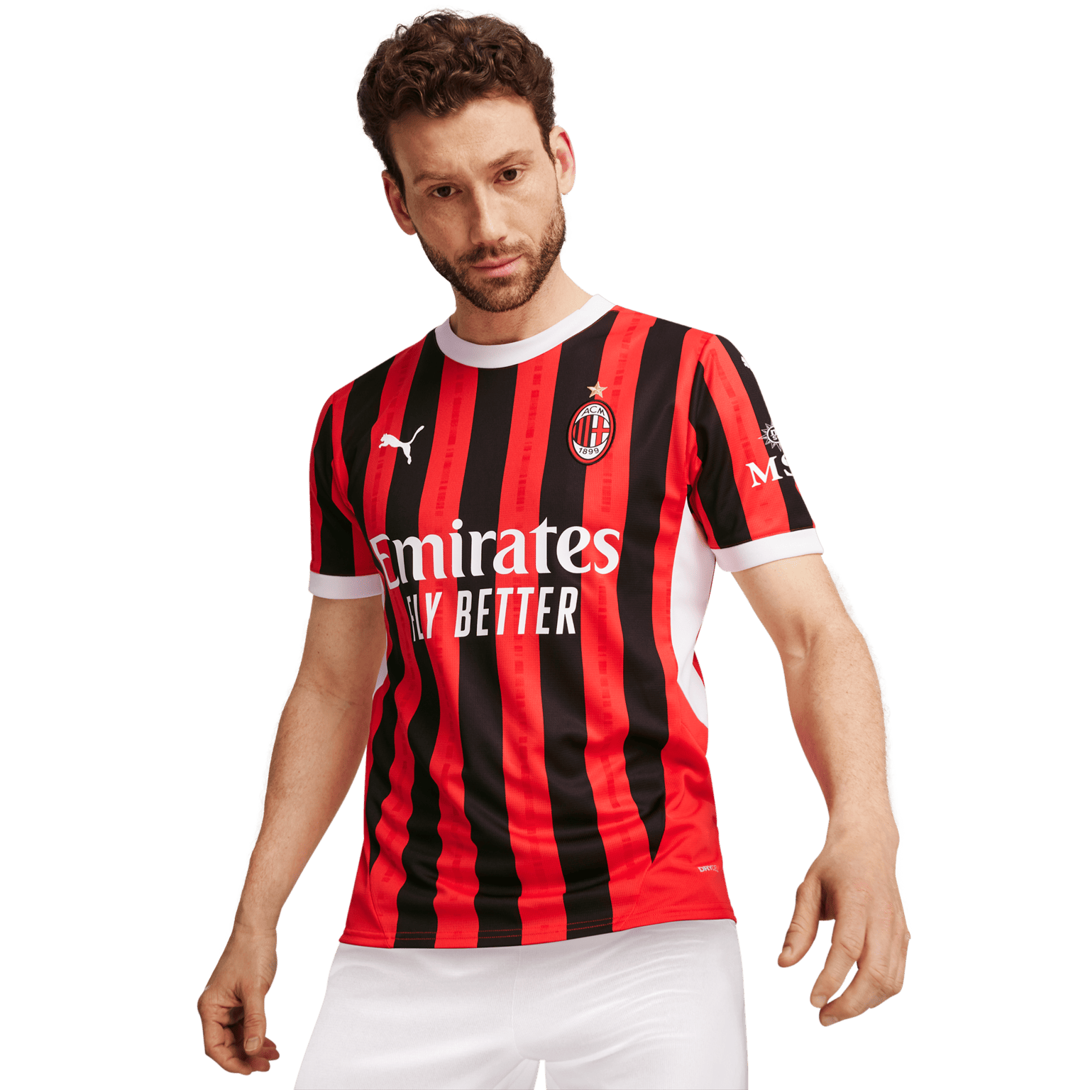 Реплика мужской футбольной формы Puma AC Milan Home Джерси