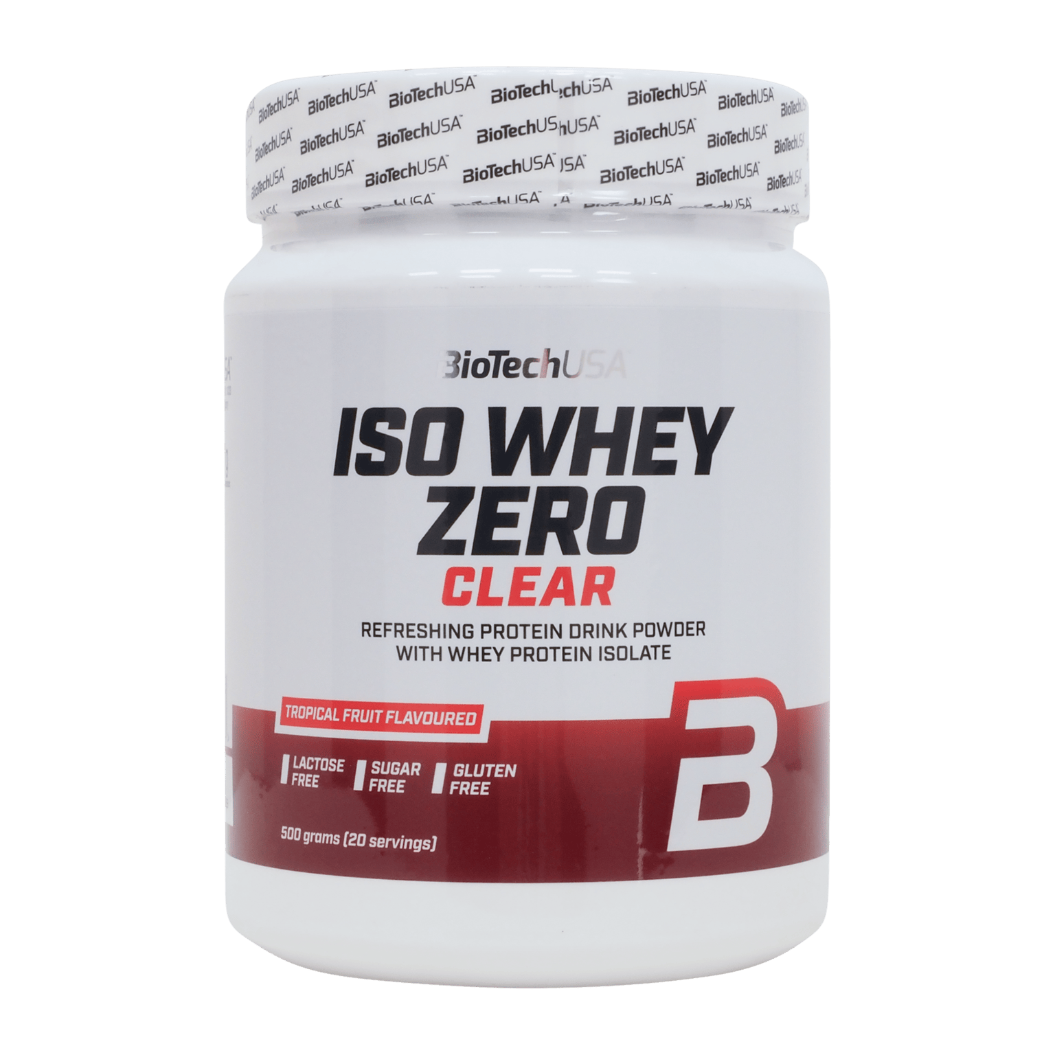 BioTech USA Iso Whey Zero Clear Tropical Fruit 500 г, протеиновый порошок