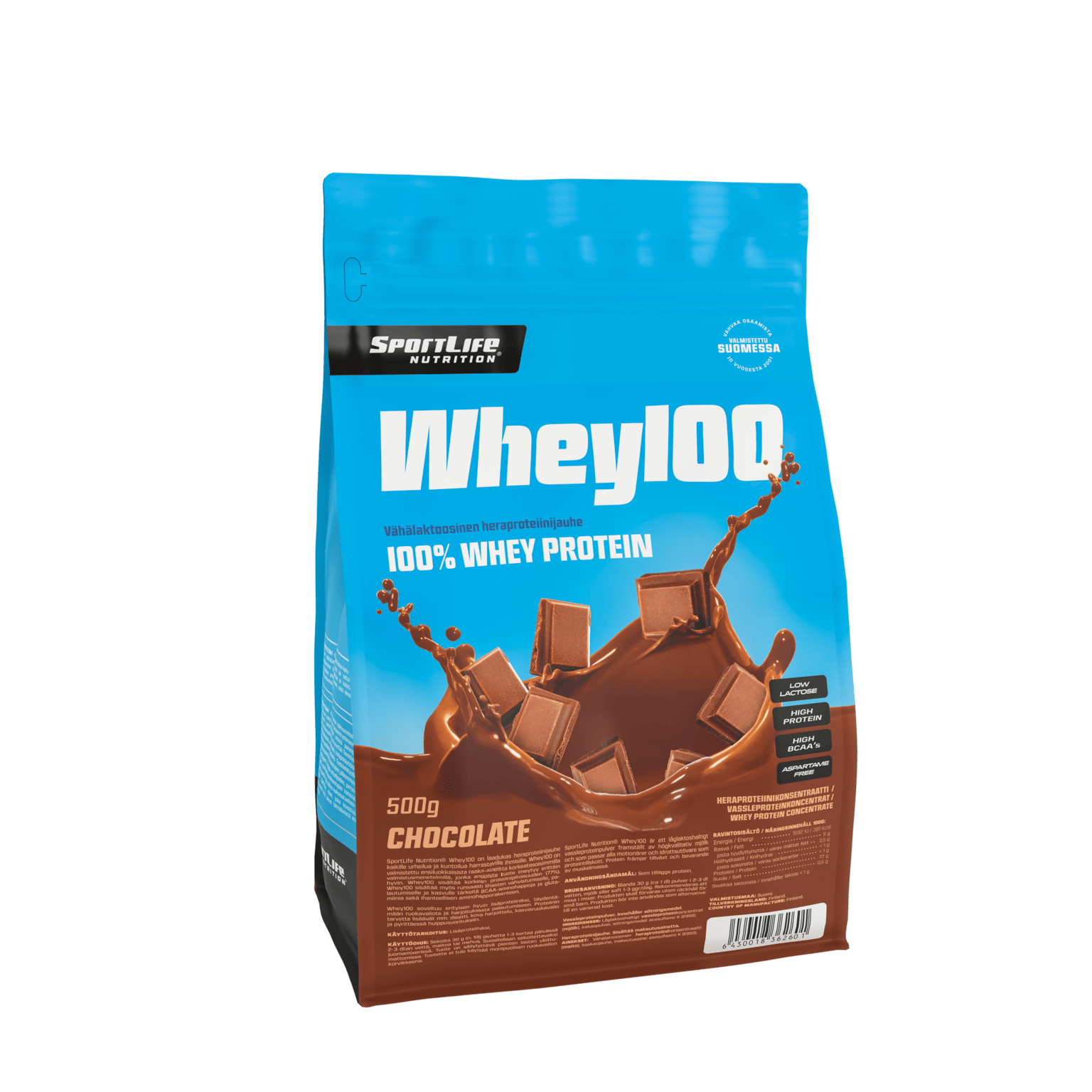 SportLife Nutrition Whey 100, протеиновый порошок