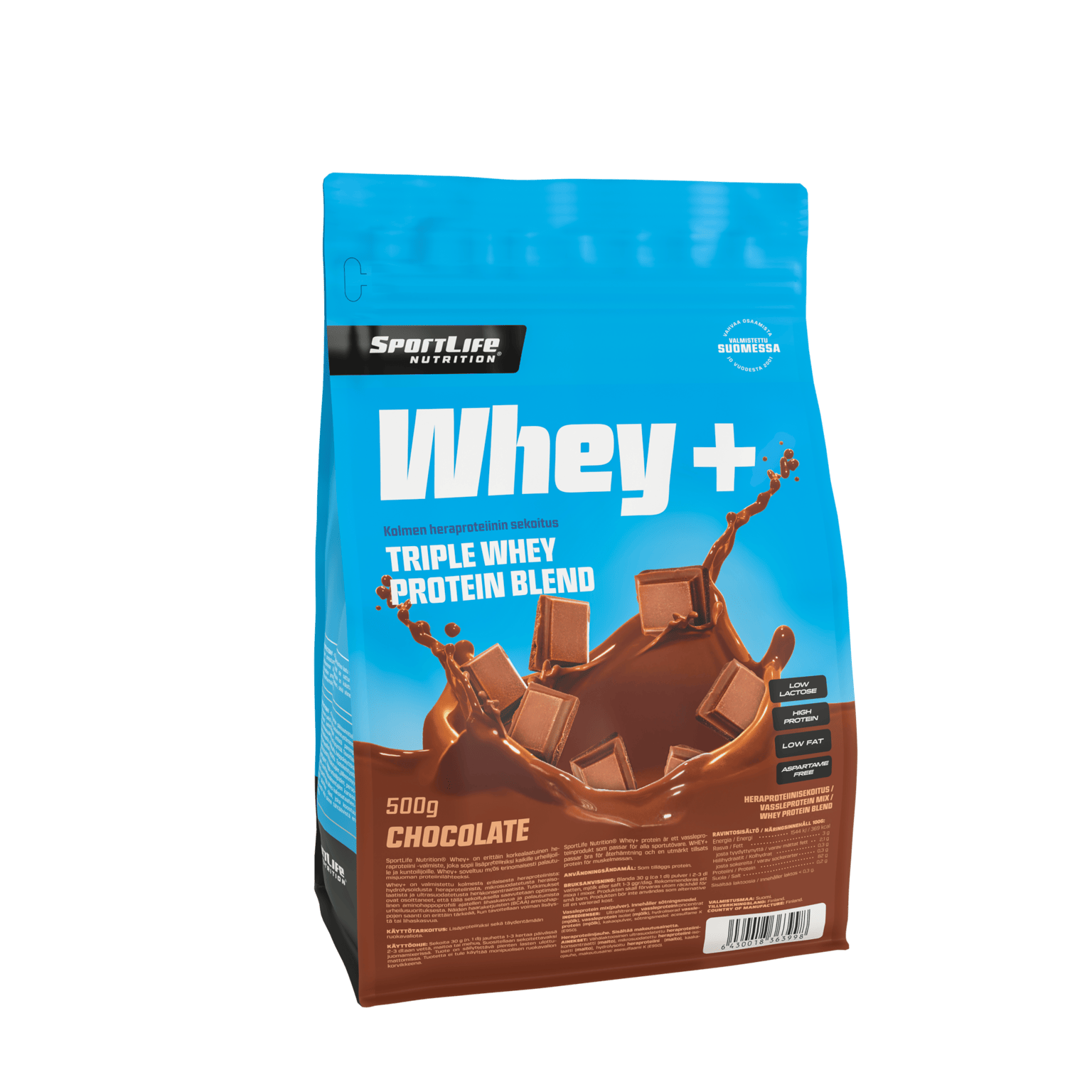 SportLife Nutrition Whey+ 500г, протеиновый порошок