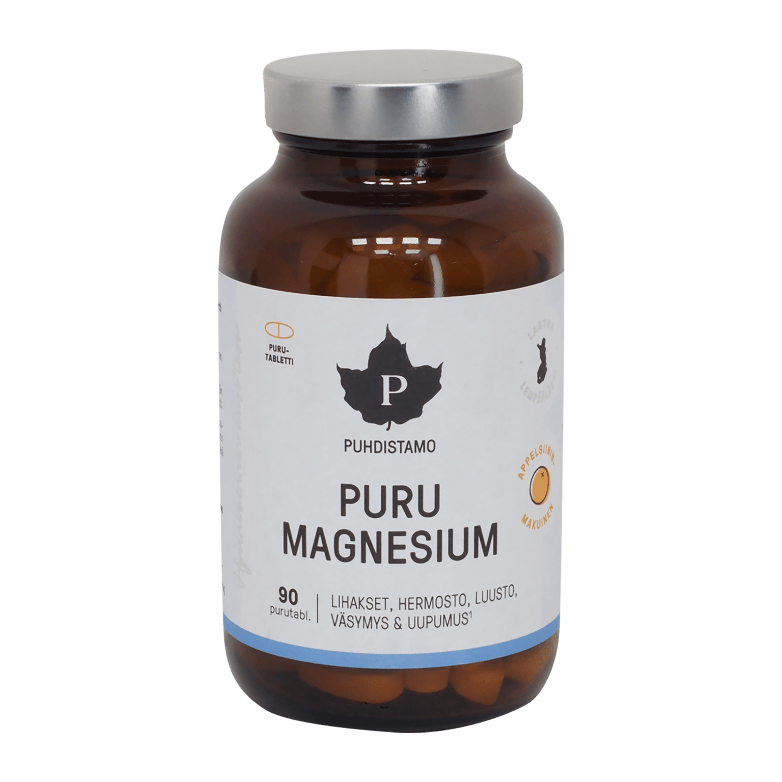 Purishtamo Chewable Magnesium 90 таблеток, пищевая добавка
