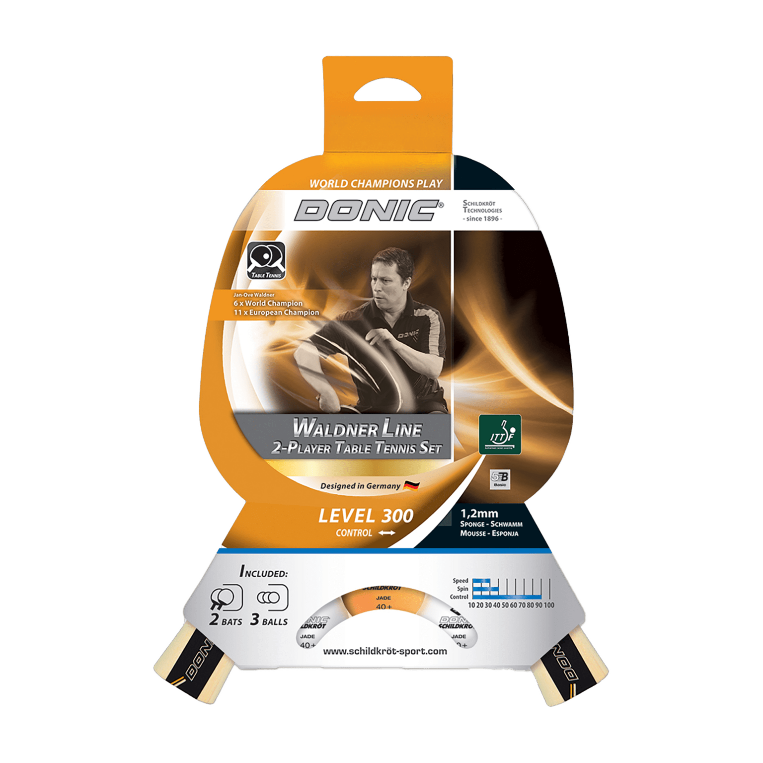 Donic Waldner 300 Set, комплект для настольного тенниса