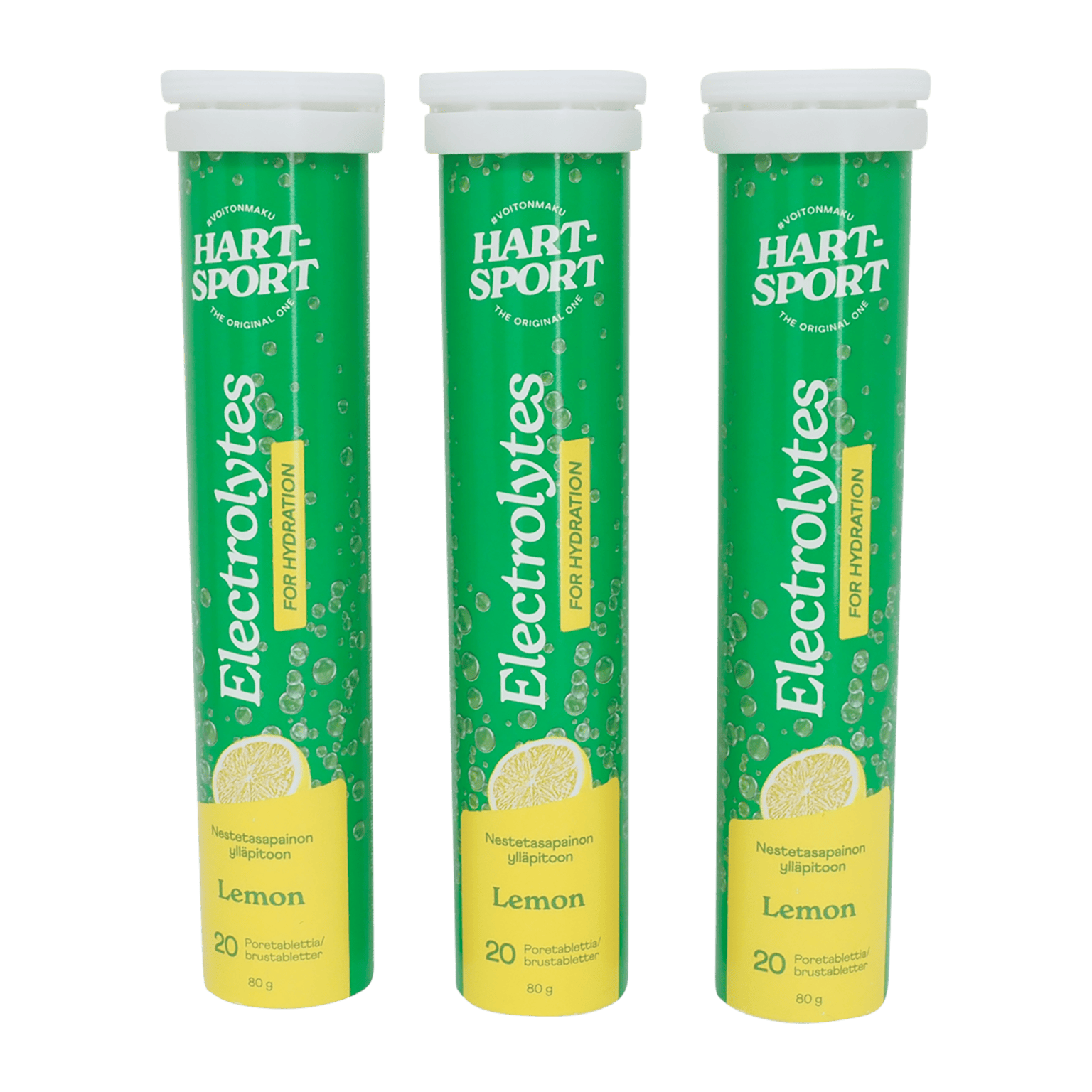 Hart-Sport Electrolytes Tablets Lemon 3 x 20шт, таблетки электролита