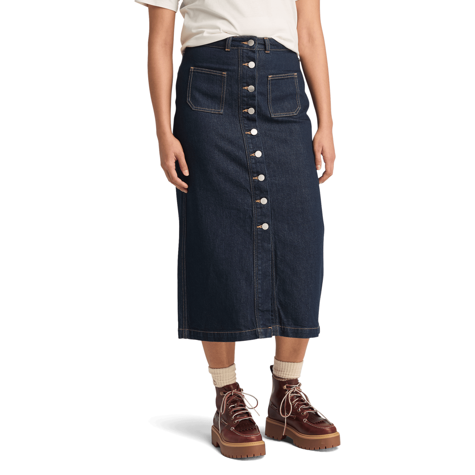 Timberland Refibra Denim Long Skir, женская юбка