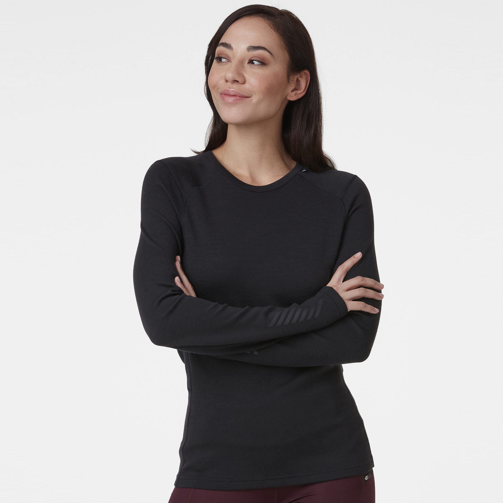 Helly Hansen Lifa Merino Женский свитер среднего веса с круглым вырезом