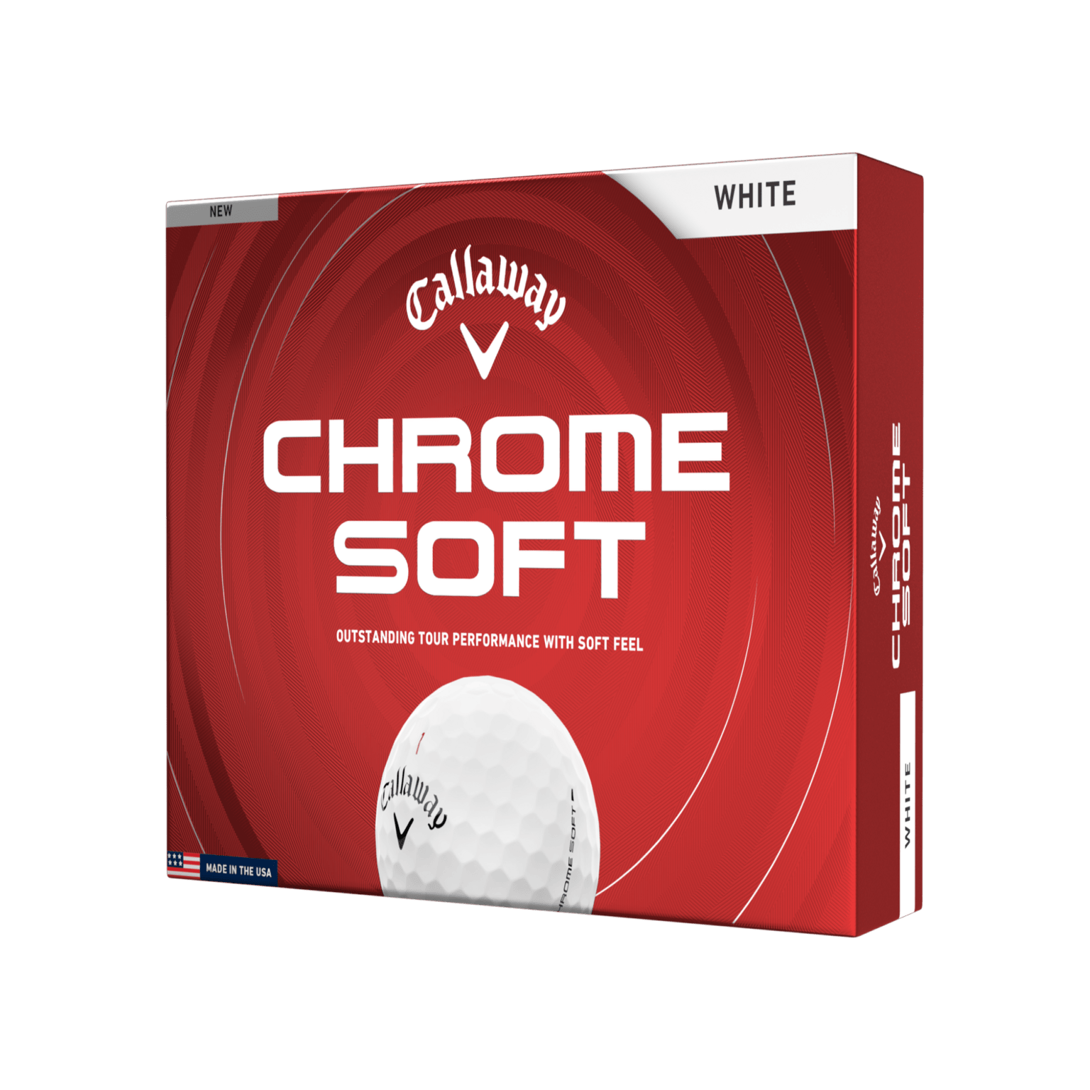 Callaway Chrome Soft 26 12B Pk, мячи для гольфа