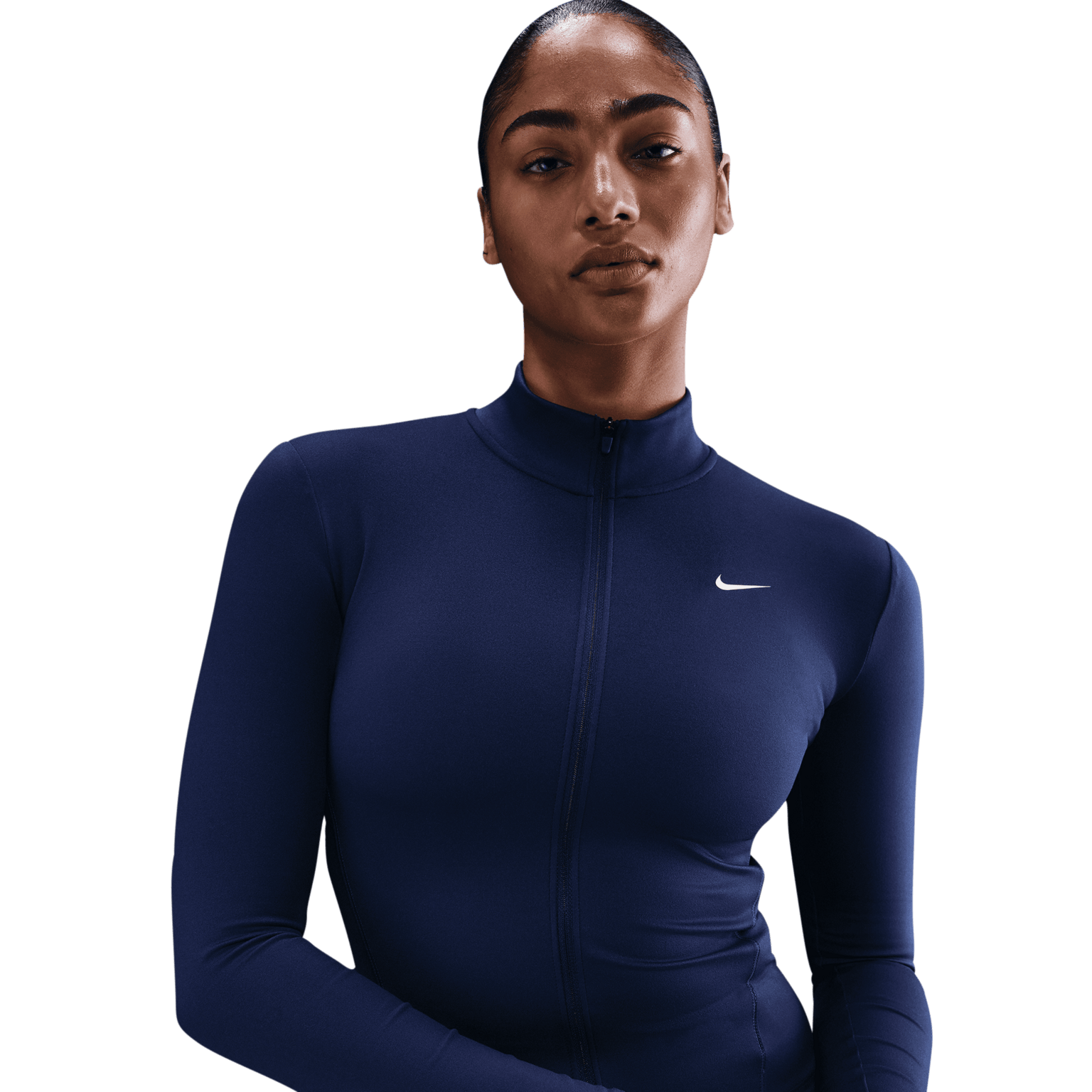 Nike One Fitted Dri-Fit Full-Zip Jacket, женская тренировочная куртка