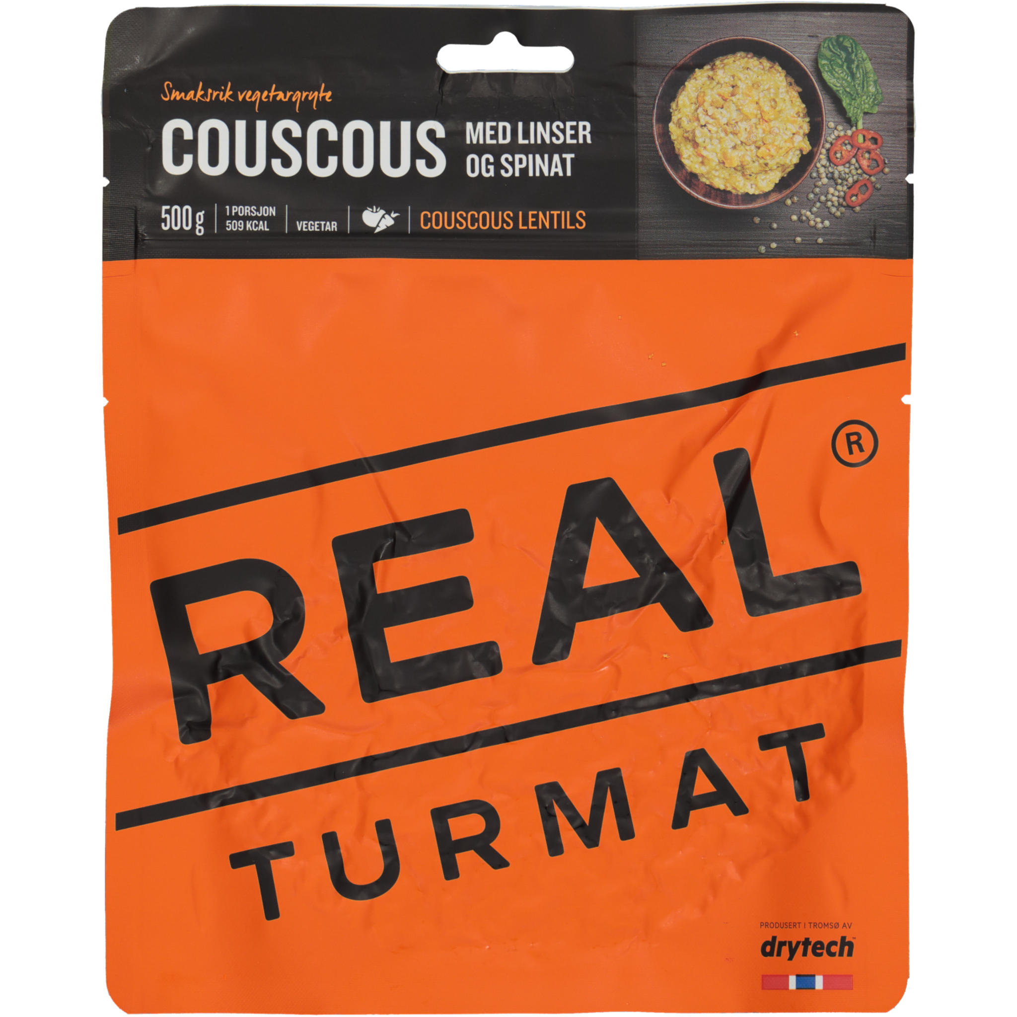 Настоящая чечевица Turmat Couscous, сублимированная еда для путешествий