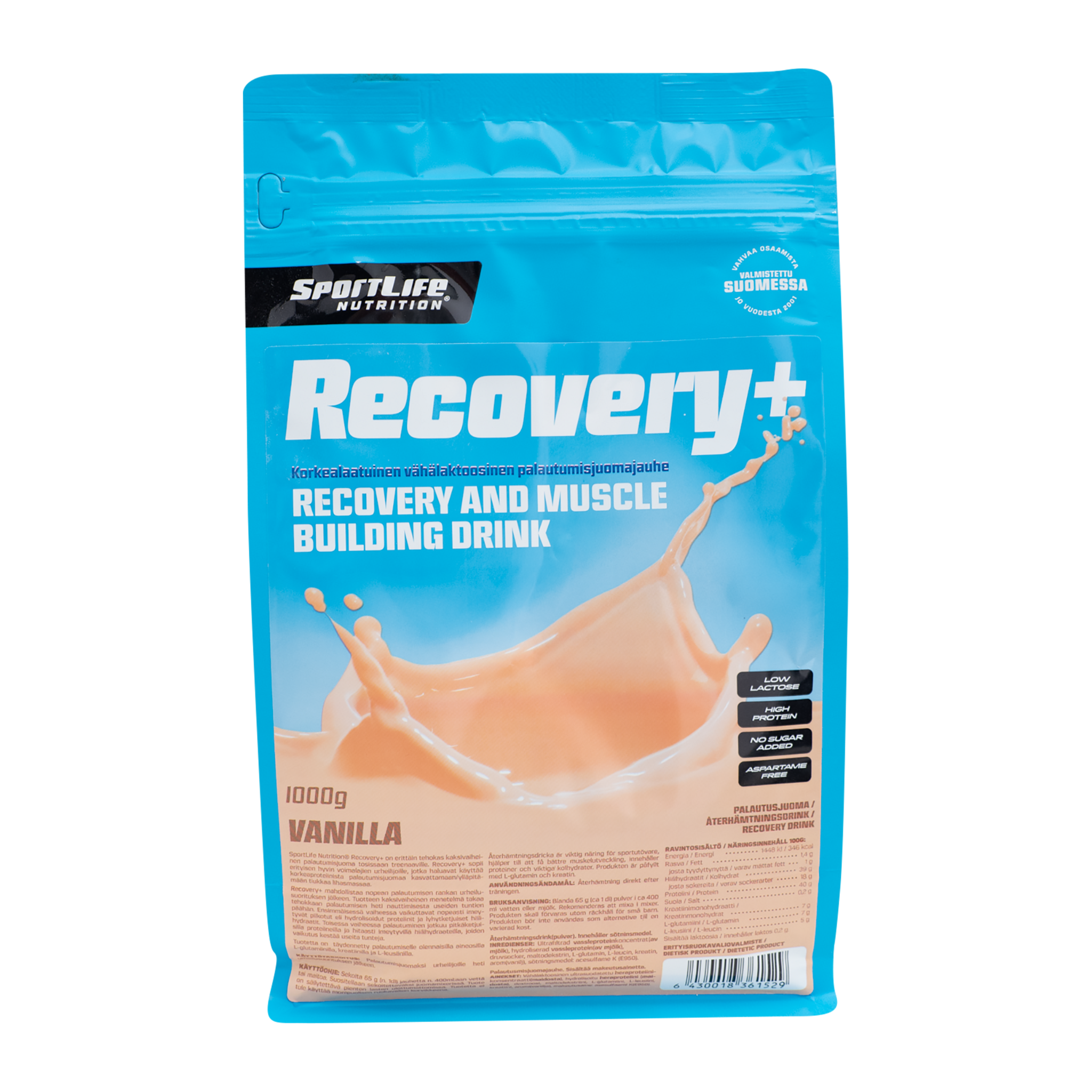 SportLife Nutrition Recovery+, восстанавливающий напиток
