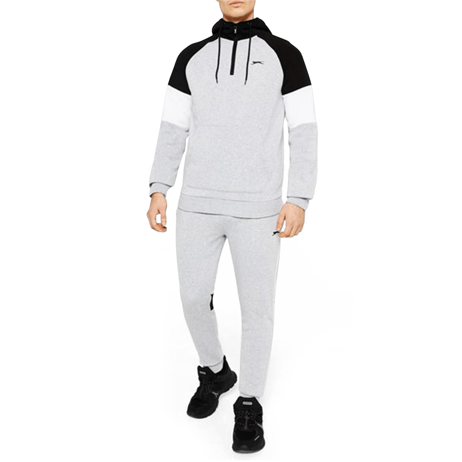 Slazenger Fleece 1/4 Track Suit, мужской спортивный костюм
