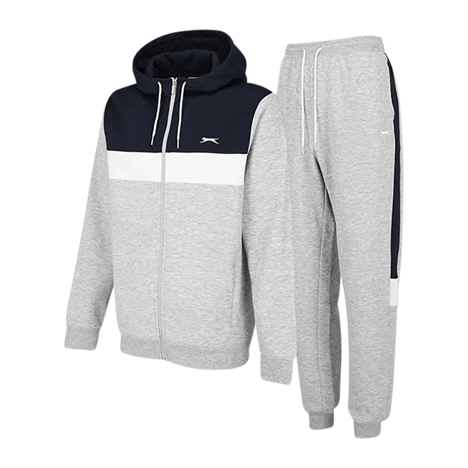 Мужской спортивный костюм Slazenger из флиса с полной молнией