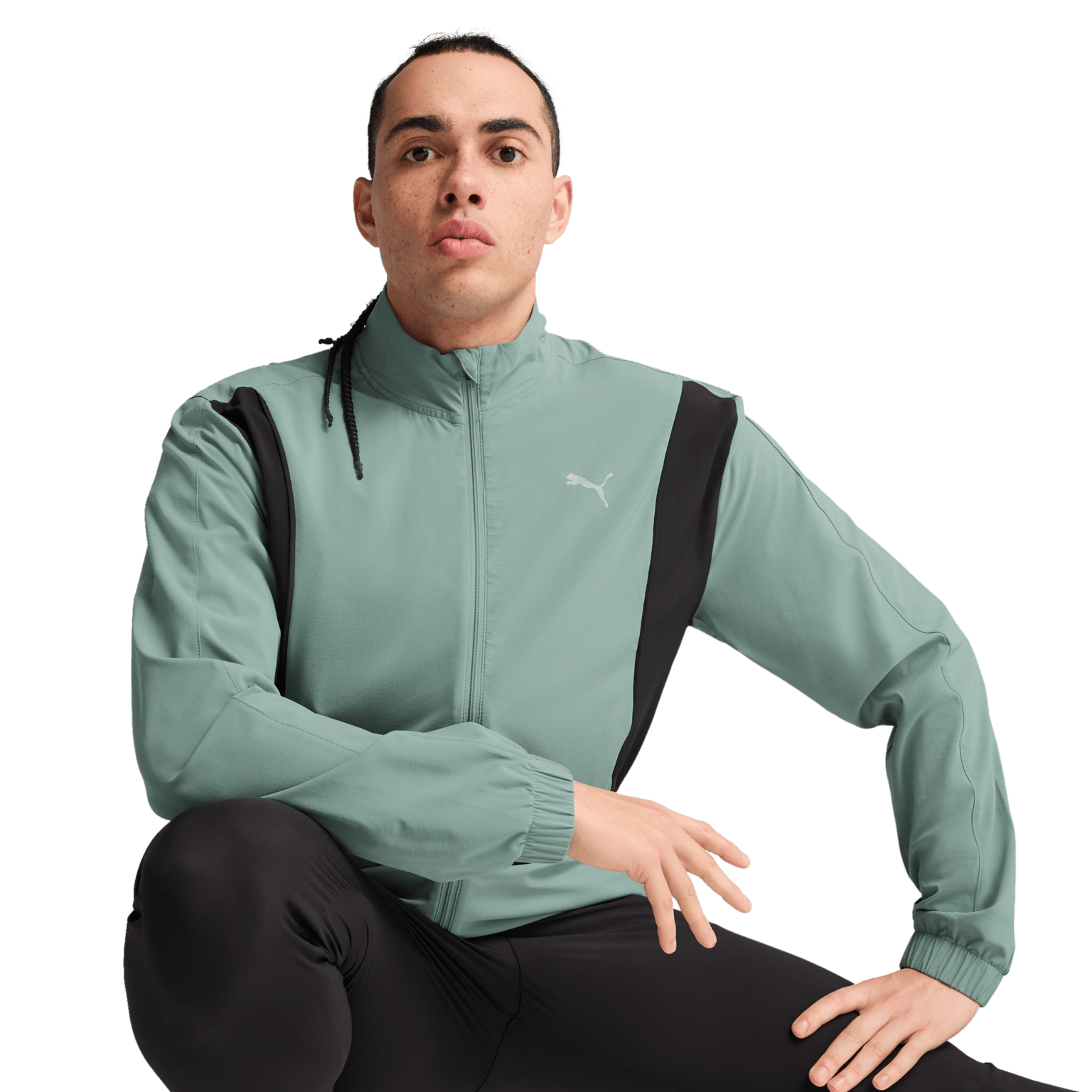 Puma RUN VELOCITY WOVEN JACKET, мужская тренировочная куртка