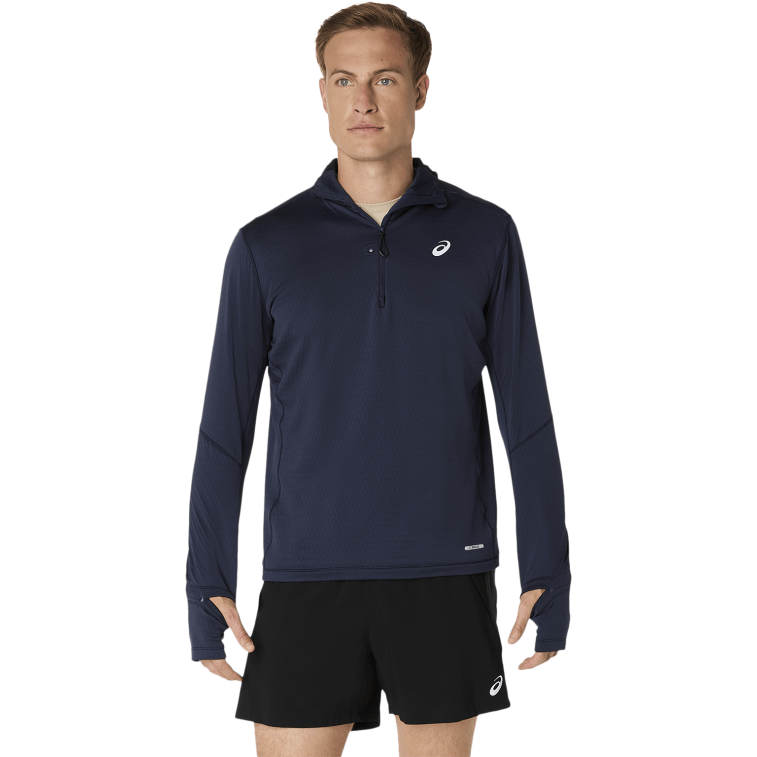 Asics Road Winter Ls Hoodie M´s, мужская беговая рубашка