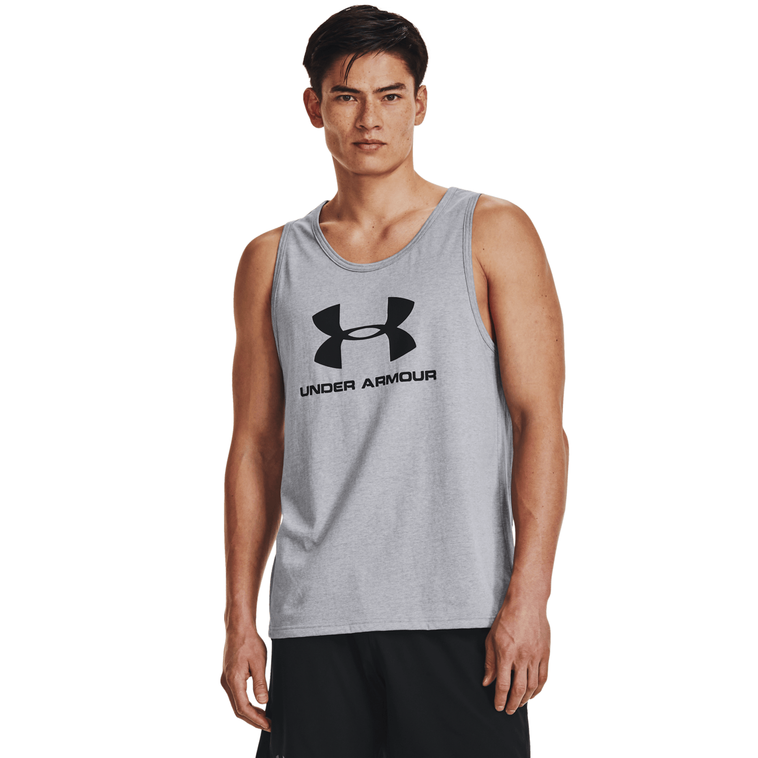 Under Armour Sportstyle Logo Tank, мужская тренировочная рубашка