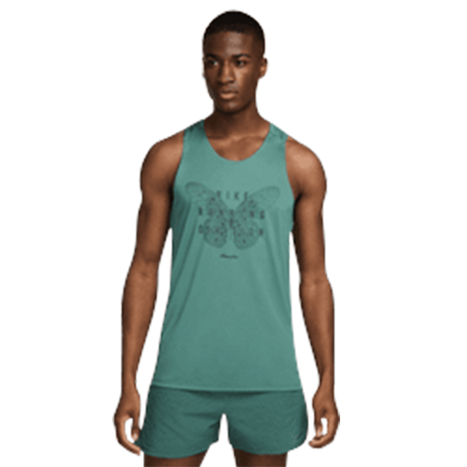 Nike Dri-FIT Rise 365 Run Division Tank, мужская тренировочная рубашка без рукавов