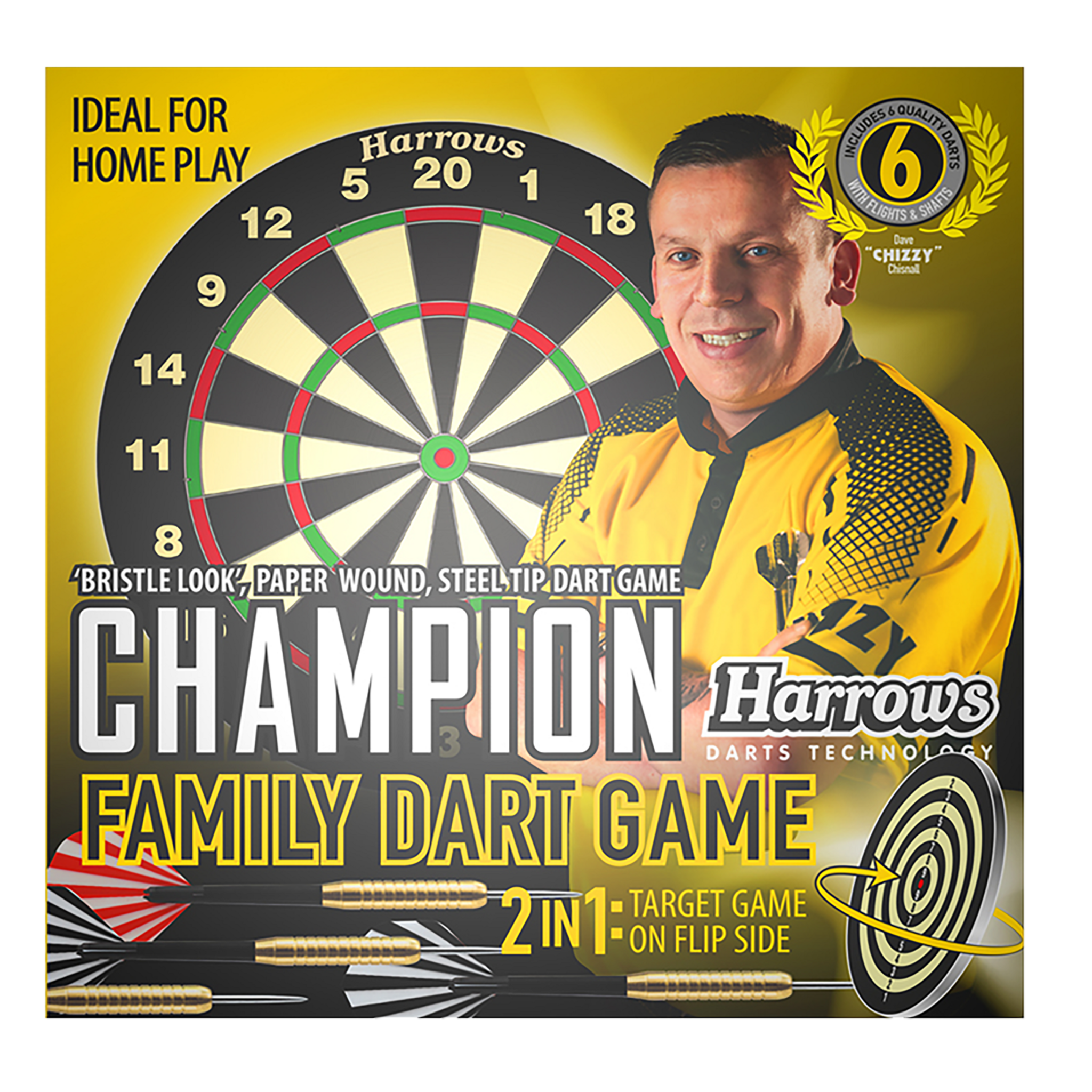 Семейная игра в дартс Harrows Champion, дартс