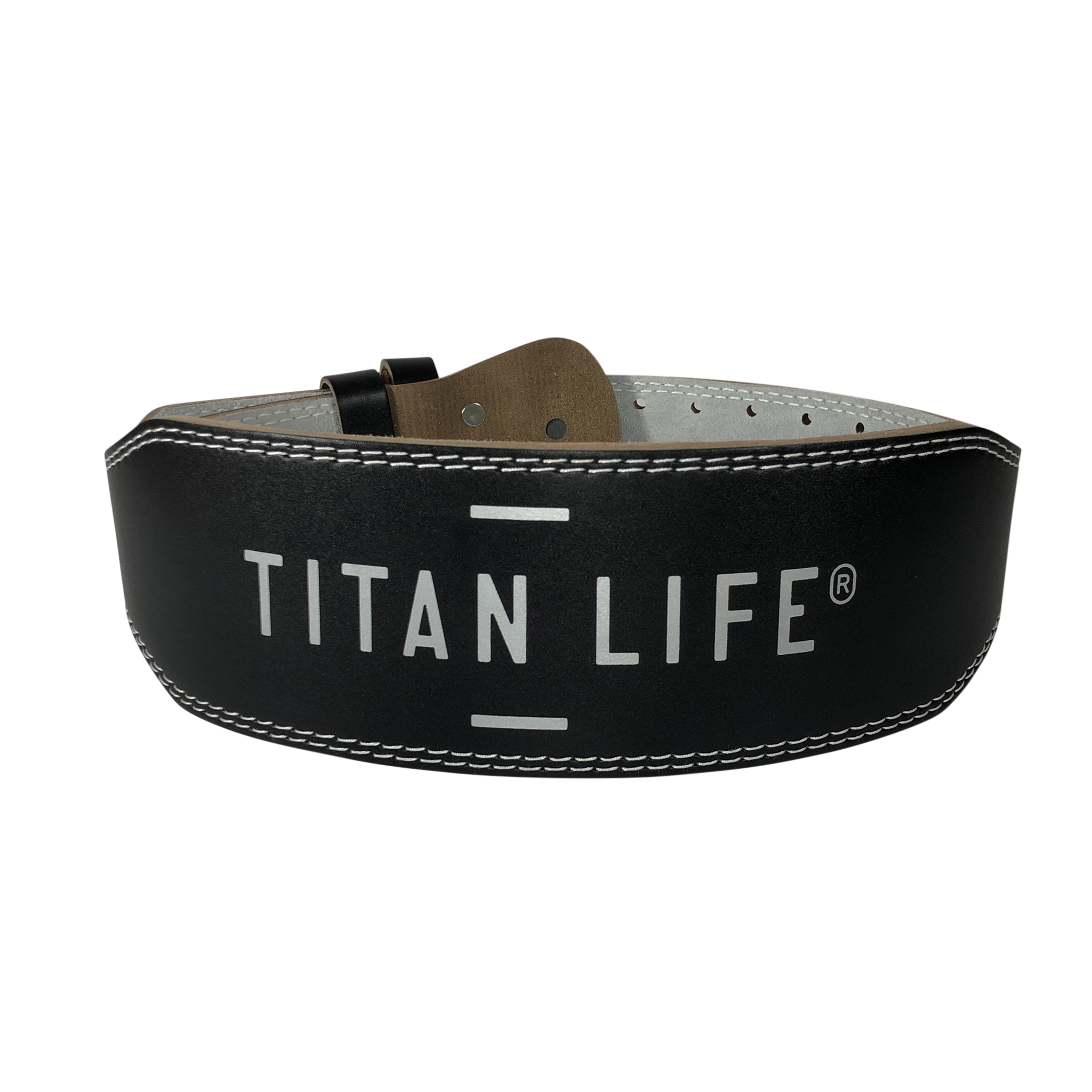 Кожаный пояс для поднятия тяжестей TITAN LIFE, пояс для поднятия тяжестей