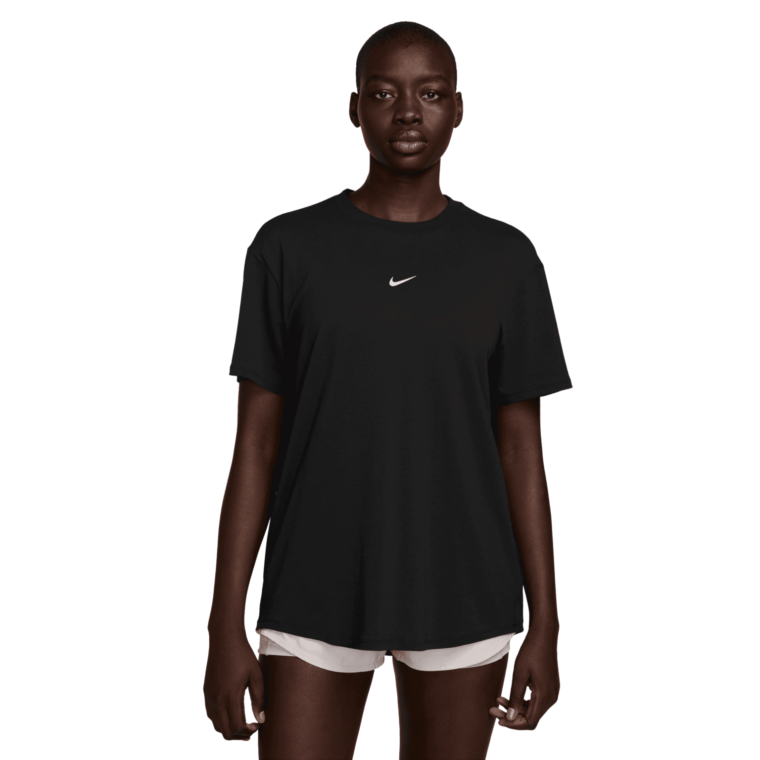 Nike One Relaxed Dri-Fit Short-Sleeve Top, женская тренировочная рубашка
