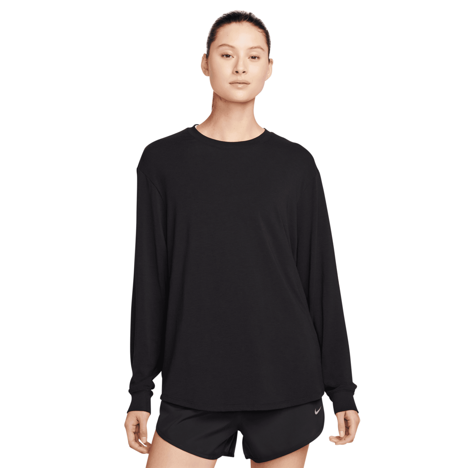 Nike One Relaxed Dri-Fit Short-Sleeve Top, женская тренировочная рубашка