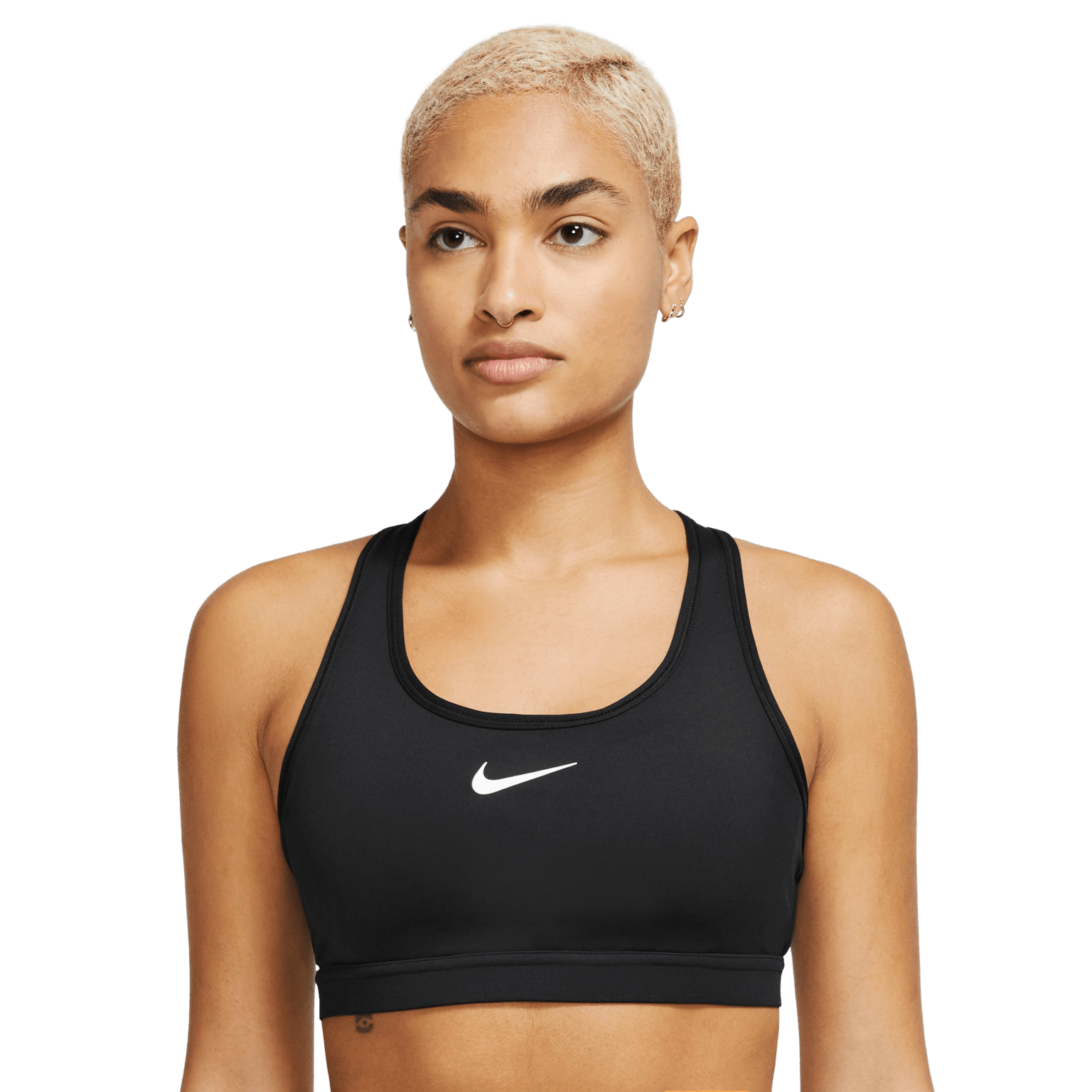 Nike Swoosh Medium Sports Bra, женский спортивный бюстгальтер
