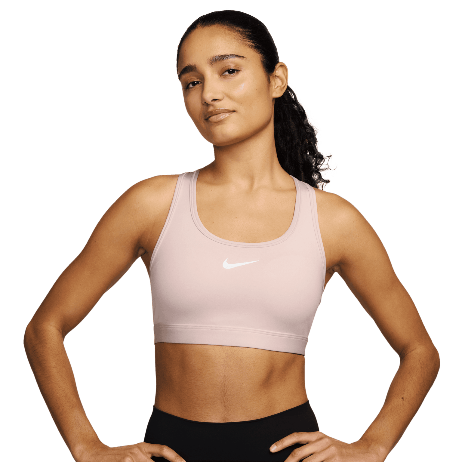 Nike Swoosh Medium Support Bra, женский спортивный бюстгальтер