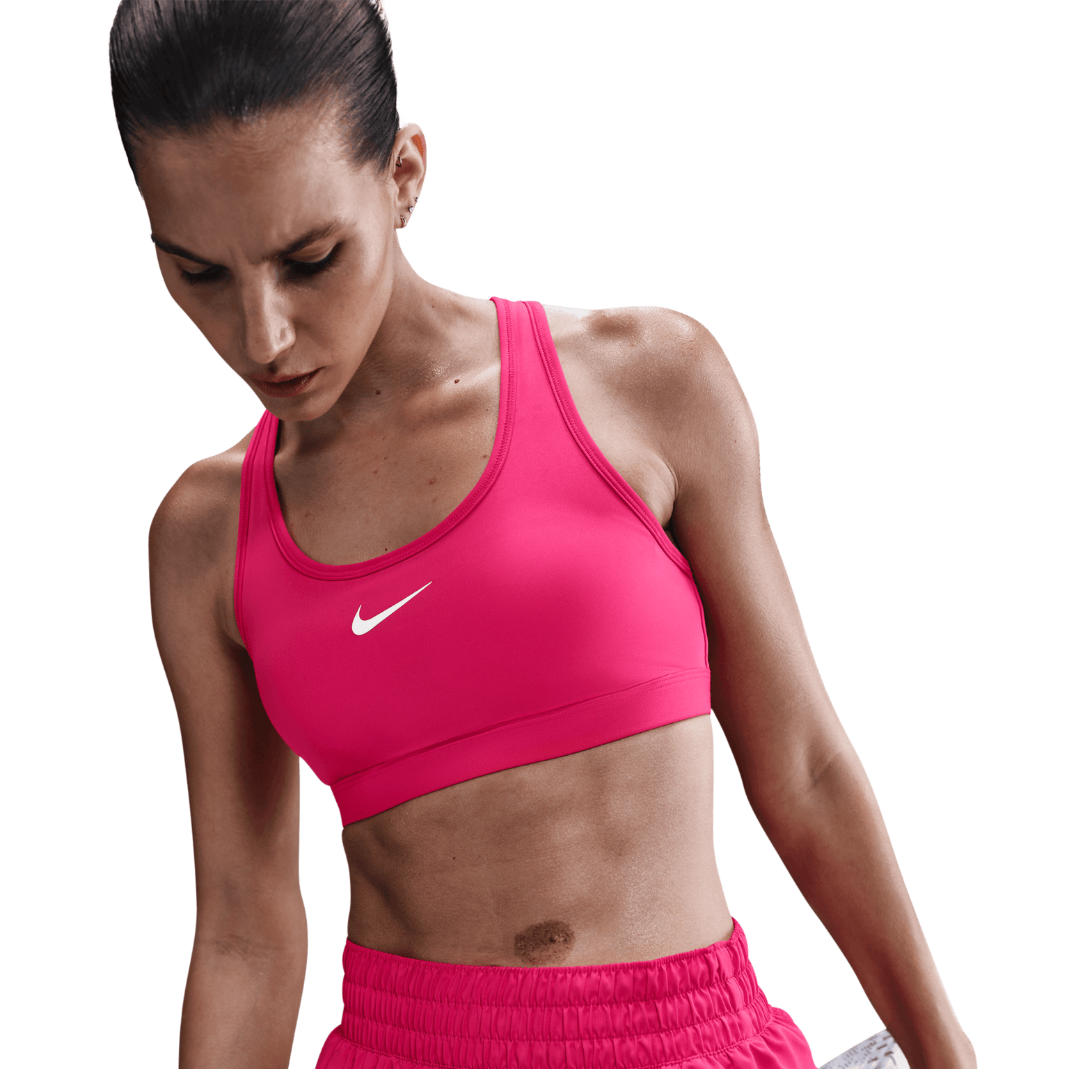 Nike Swoosh Medium Support Bra, женский спортивный бюстгальтер