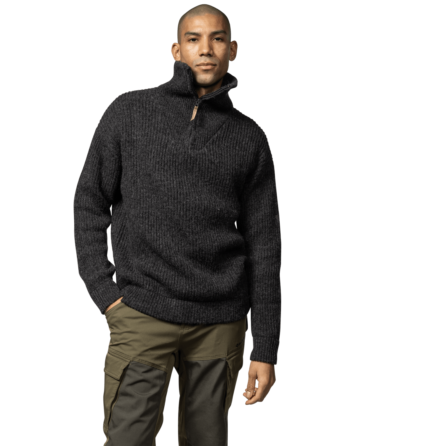 Mackenzie Hunter Wool Sweater, мужской свитер
