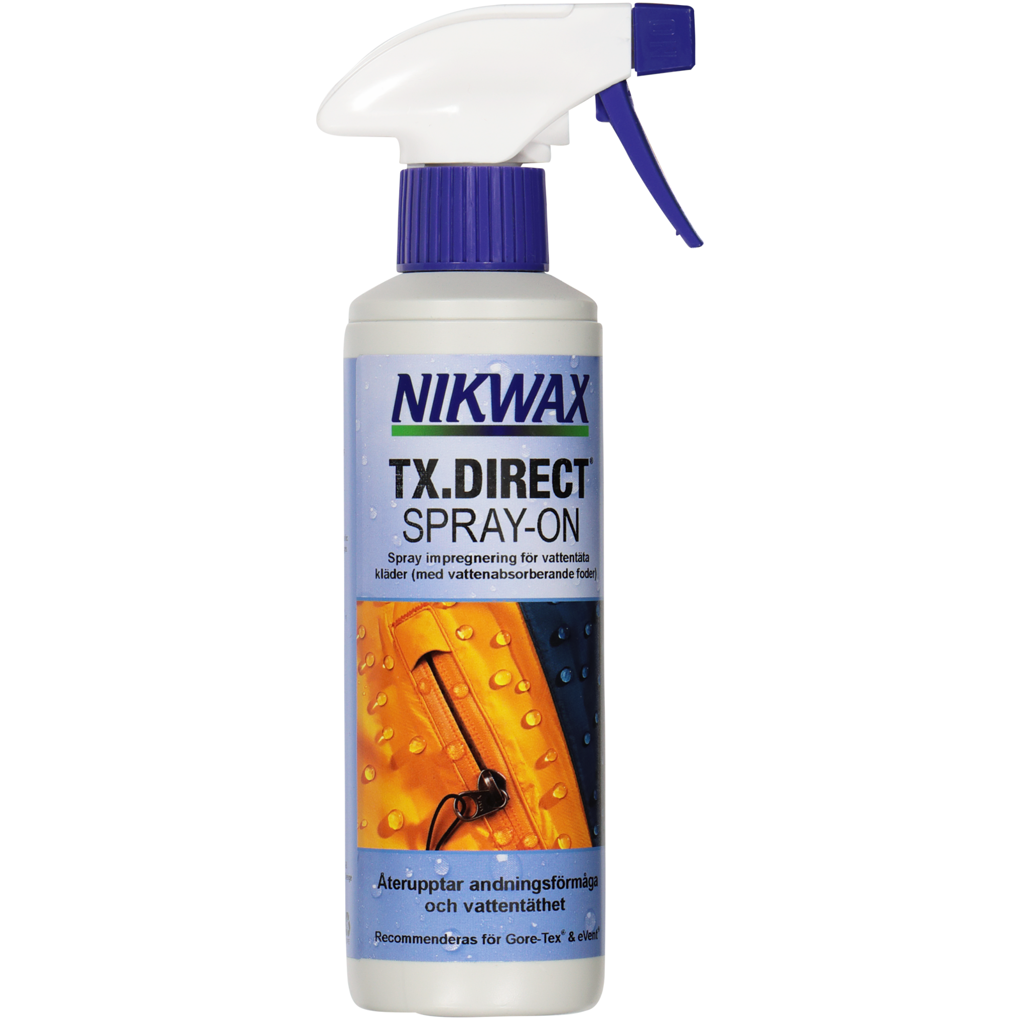 Nikwax TX Прямое распыление, пропитка для водонепроницаемых тканей.