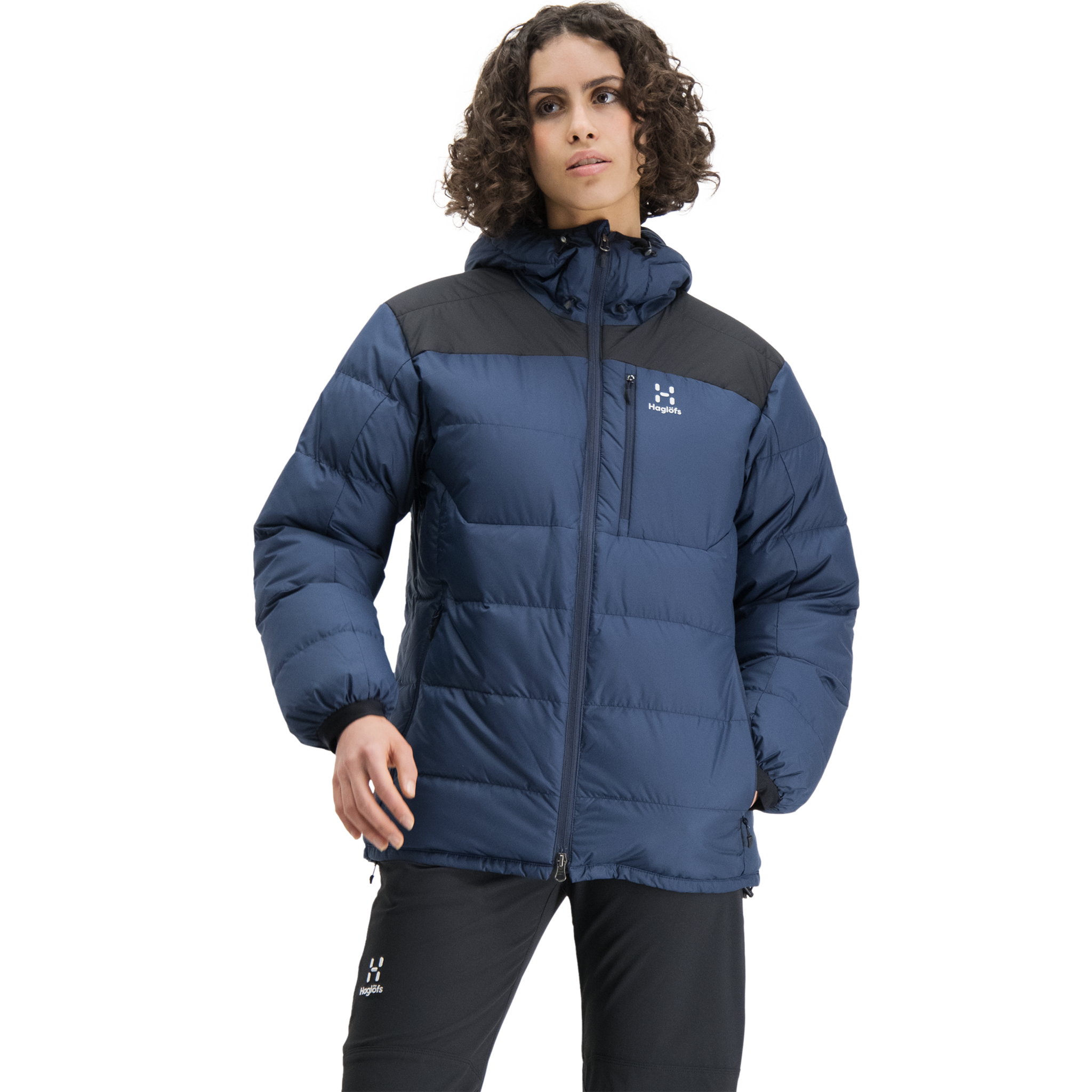 Haglöfs Belay Down Hood пуховик женский