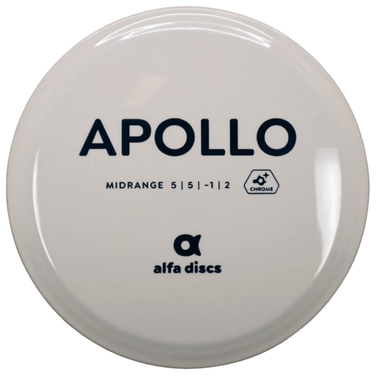 Alfa Discs Chrome Line Midrange Apollo, 173–180 г, шайба для фрисби-гольфа среднего класса