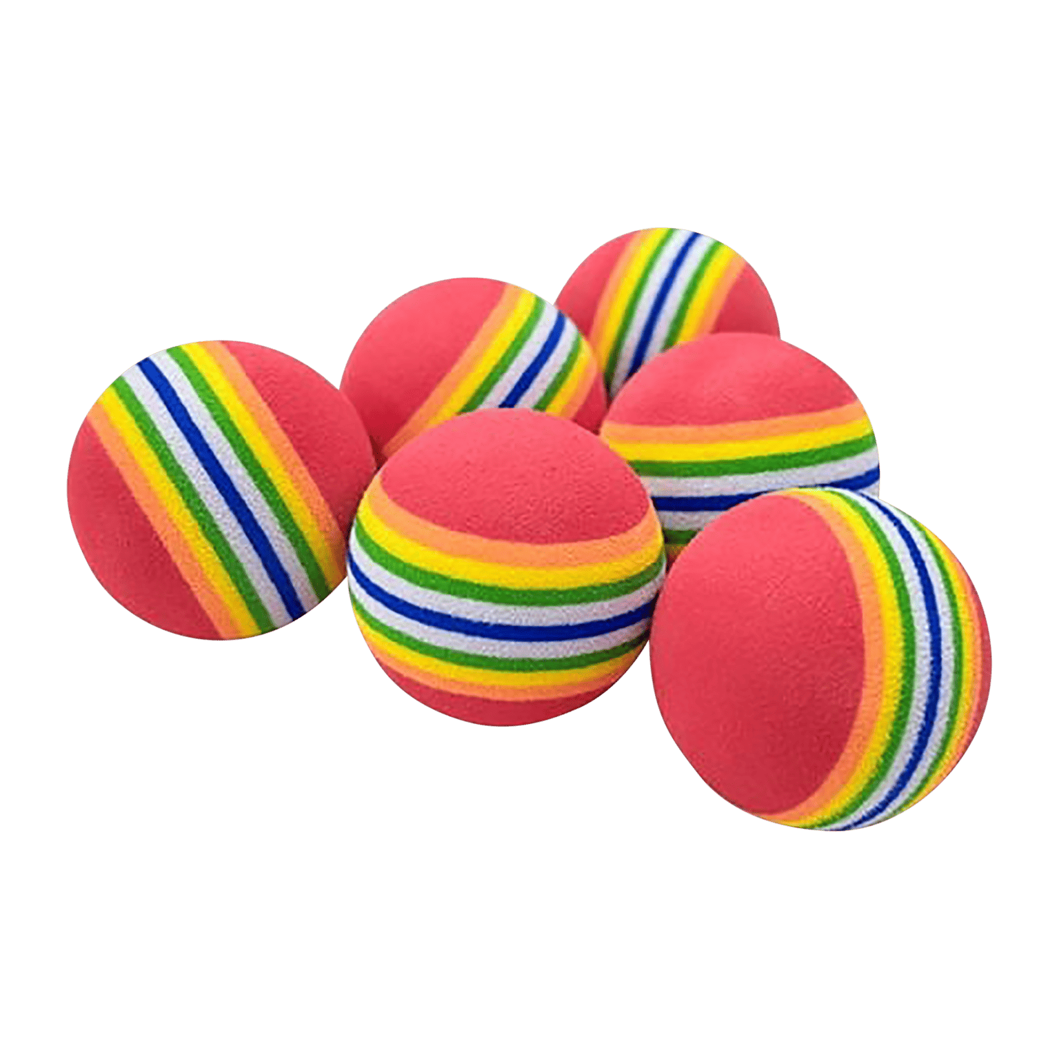 Slazenger 6pk Foam Balls, тренировочные мячи для гольфа