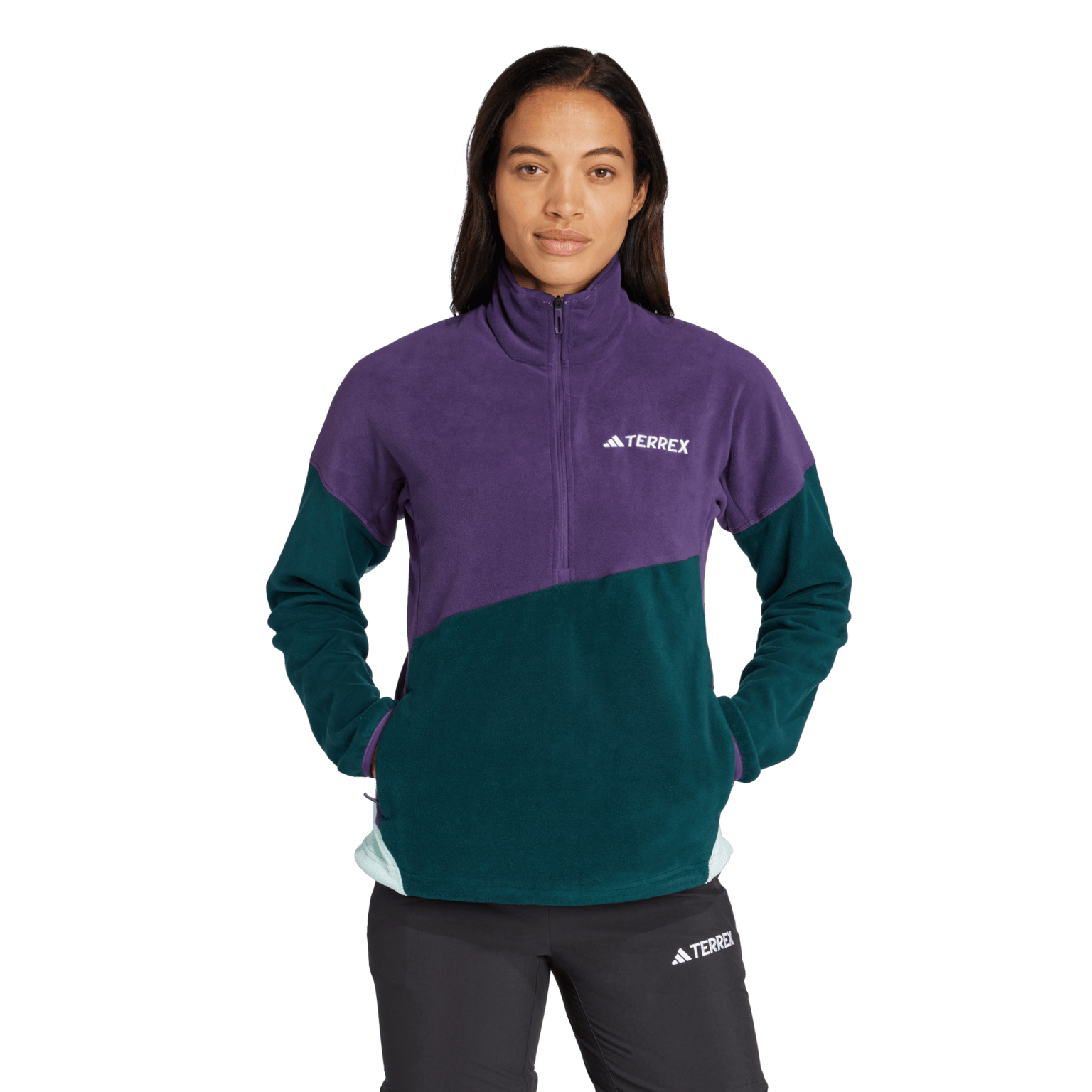 adidas Terrex Multi Climawarm Fleece Anorak, женская флисовая куртка