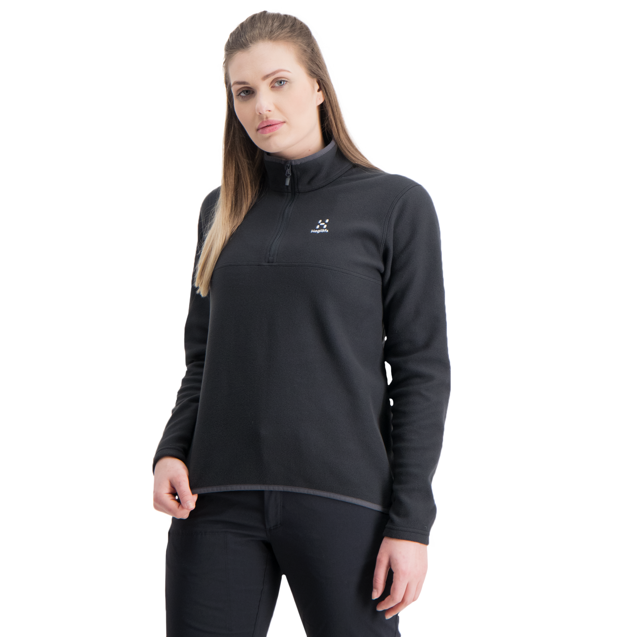 Haglöfs Pollux 1/2 Zip, женский флисовый свитер